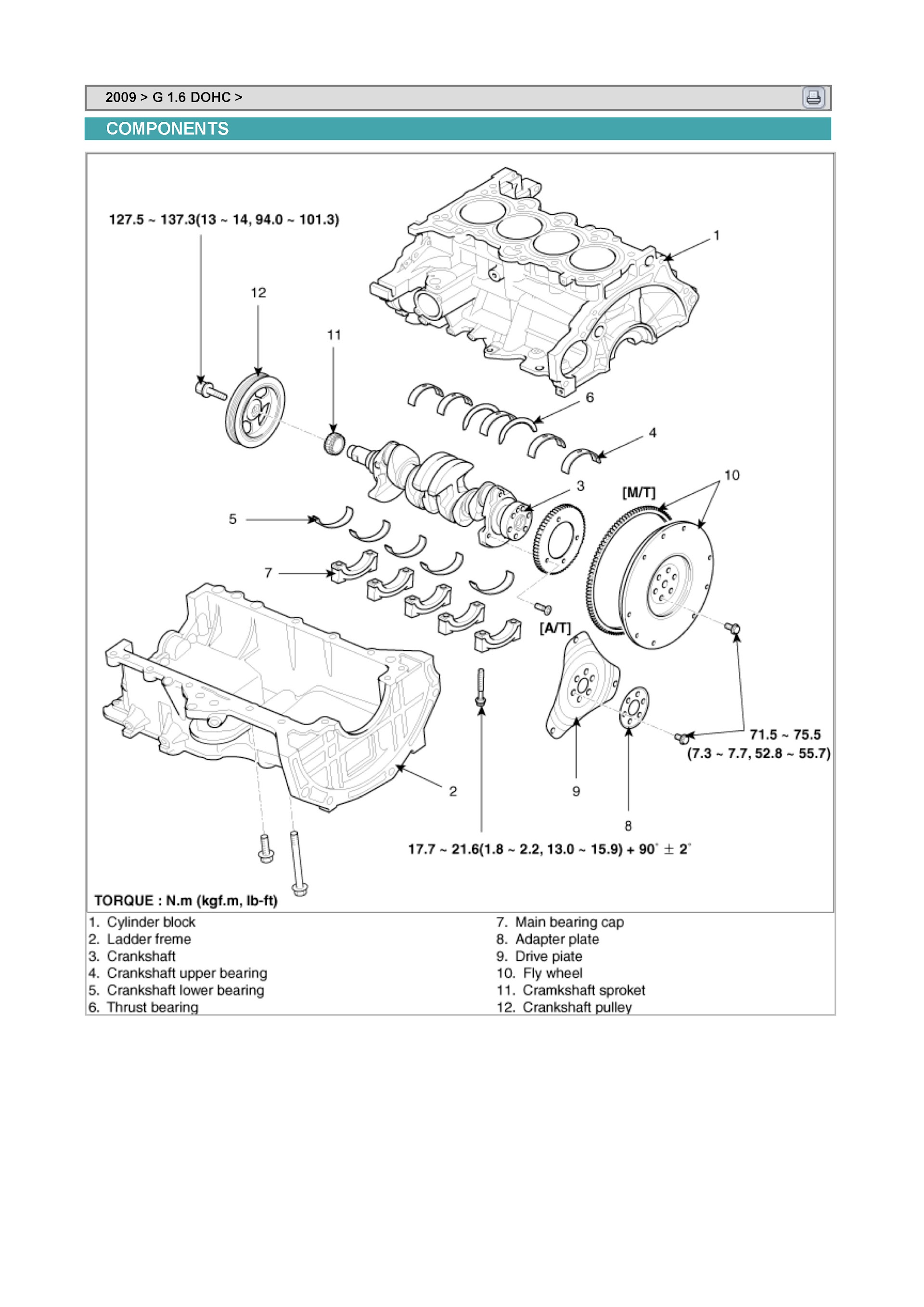 2009-2010 Kia Forte Repair Manual