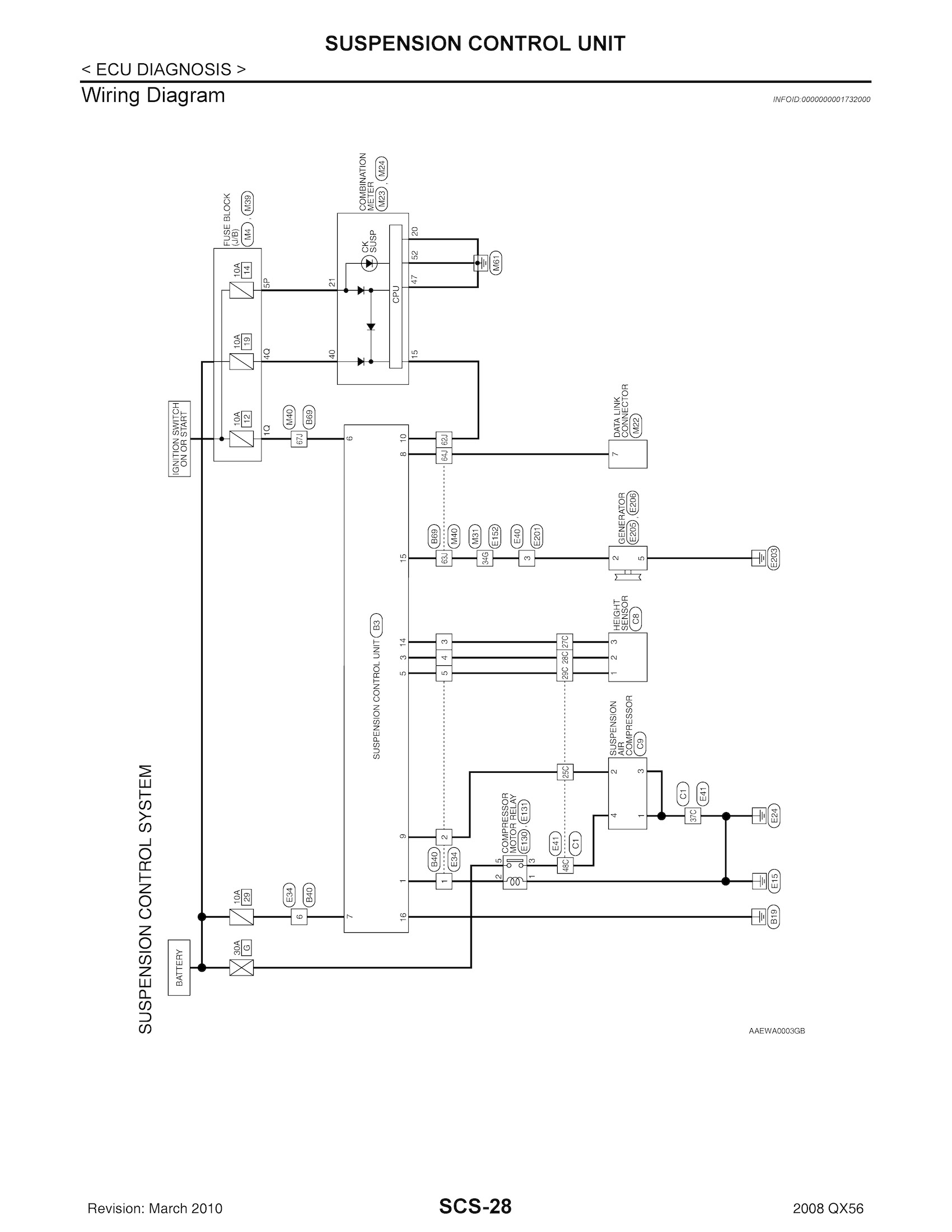 2008 Infiniti QX56 Repair Manual, Wiring Diagram
