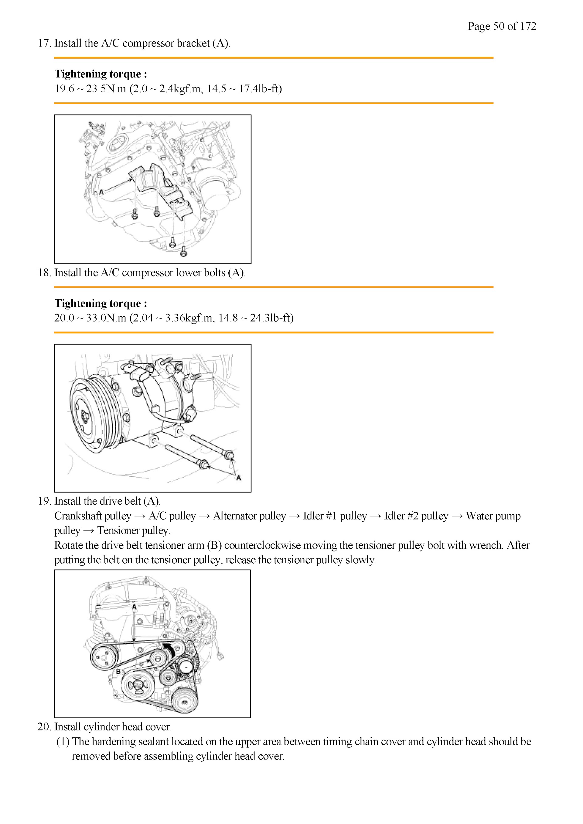 2013 Kia Sportage Repair Manual