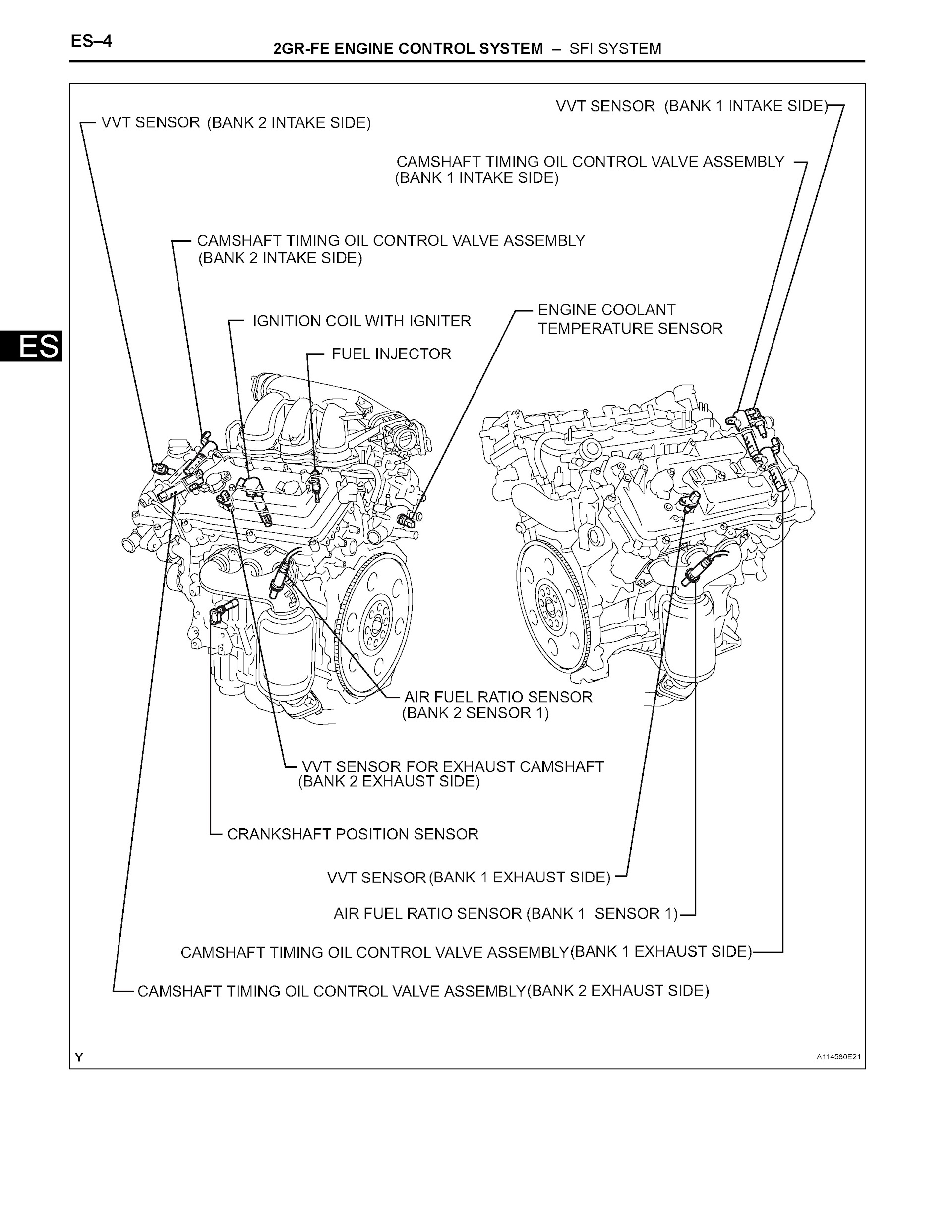 2007 Toyota Sienna Repair Manual, SFI System
