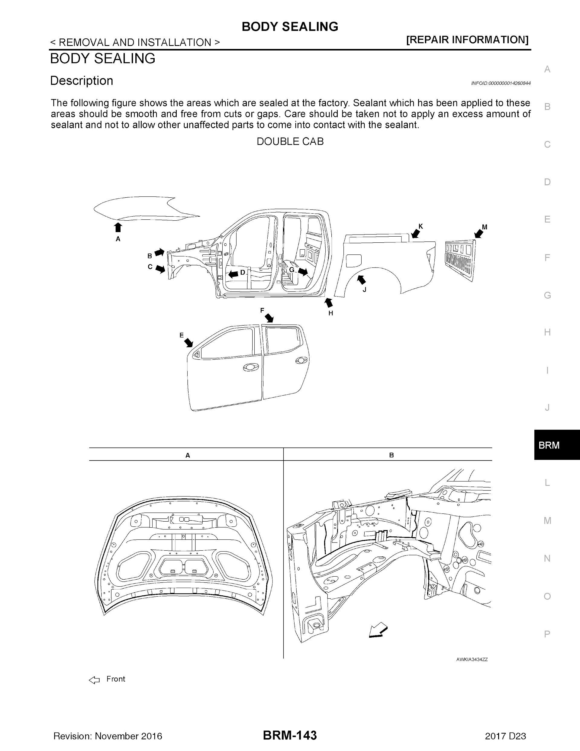 2015-2020 Nissan Frontier repair manual