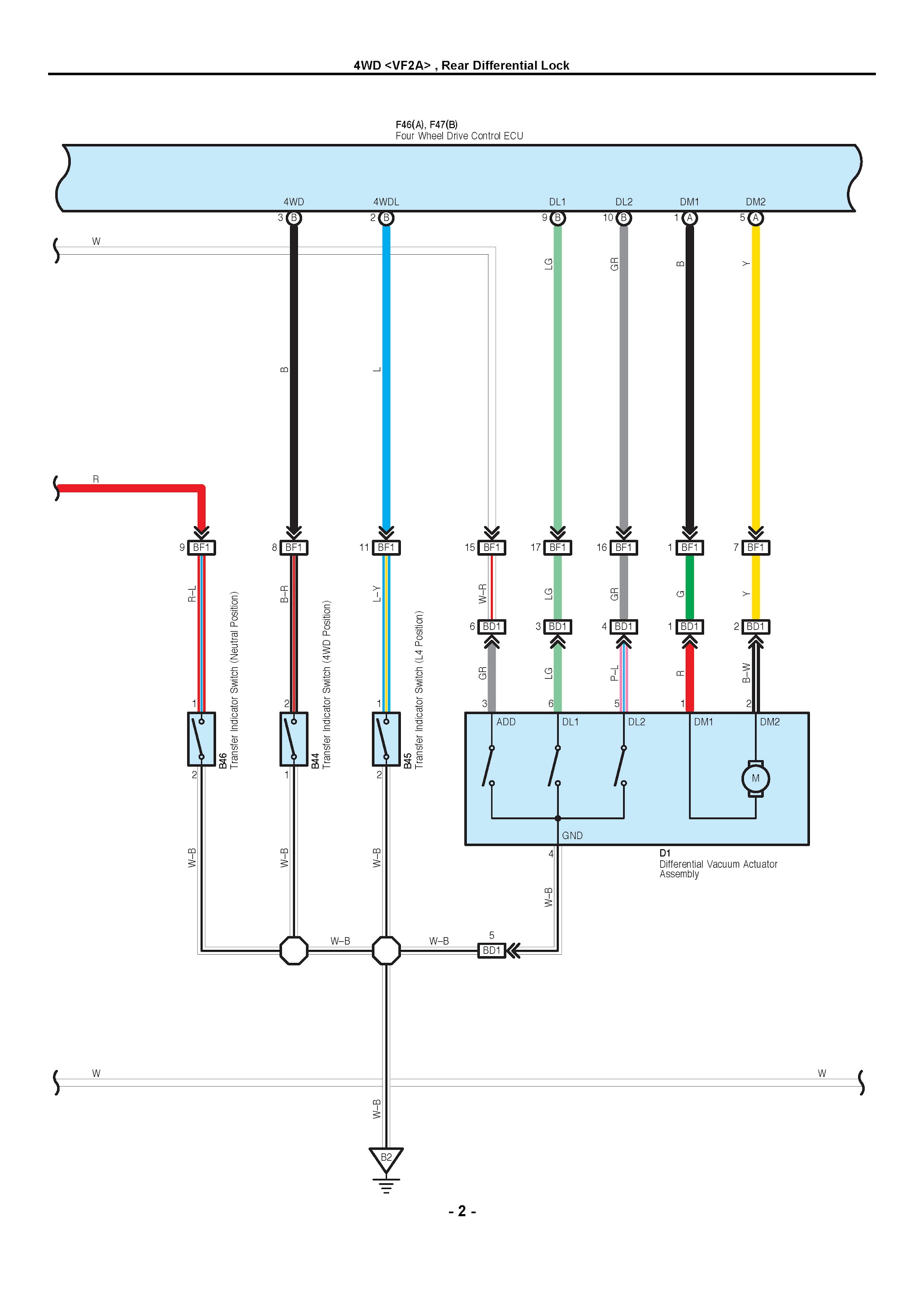 2010 Toyota 4Runner Repair Manual, wiring diagram