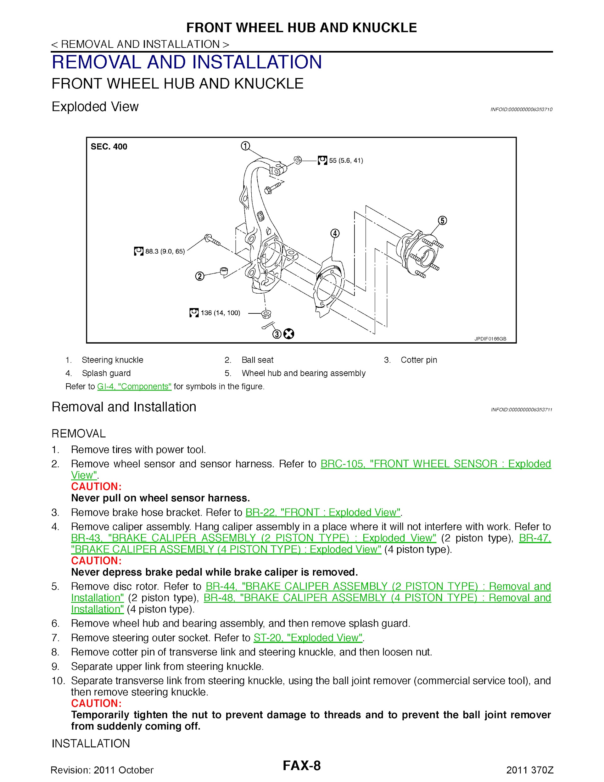 Download 2011 Nissan 370Z Repair Manual.
