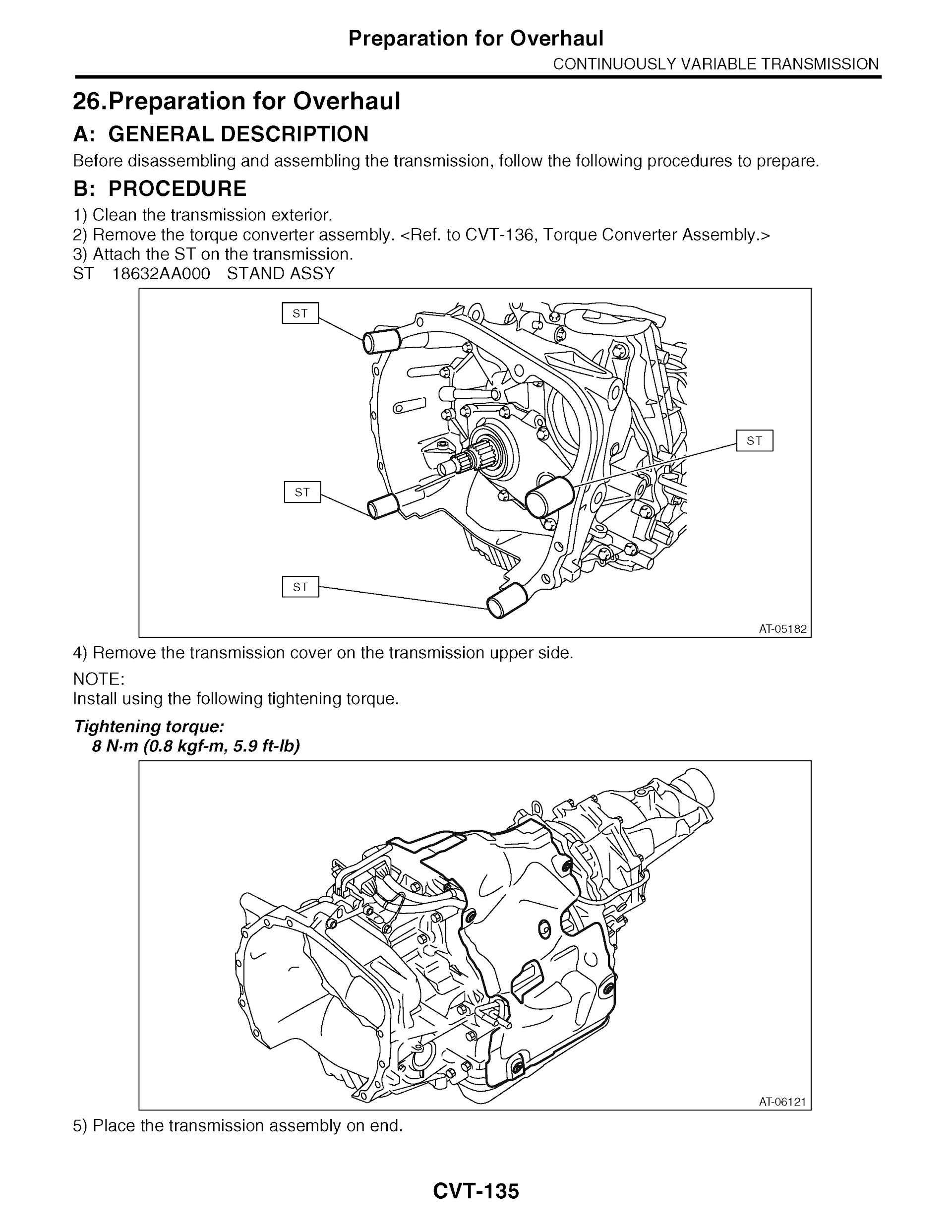 2012 Subaru Legacy and Outback Repair Manual