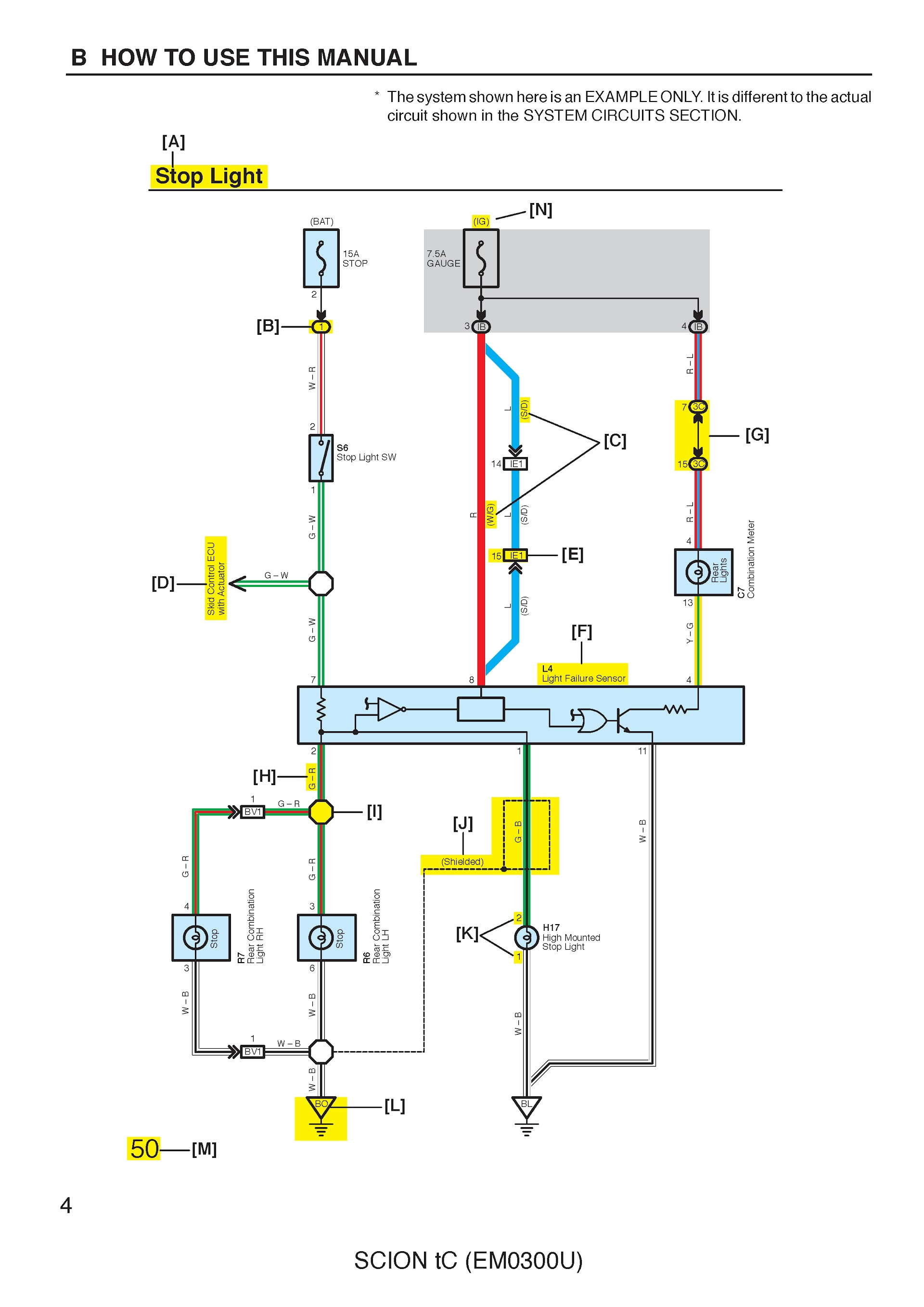 Download 2005-2010 Toyota Scion tC Repair Manual wiring diagram