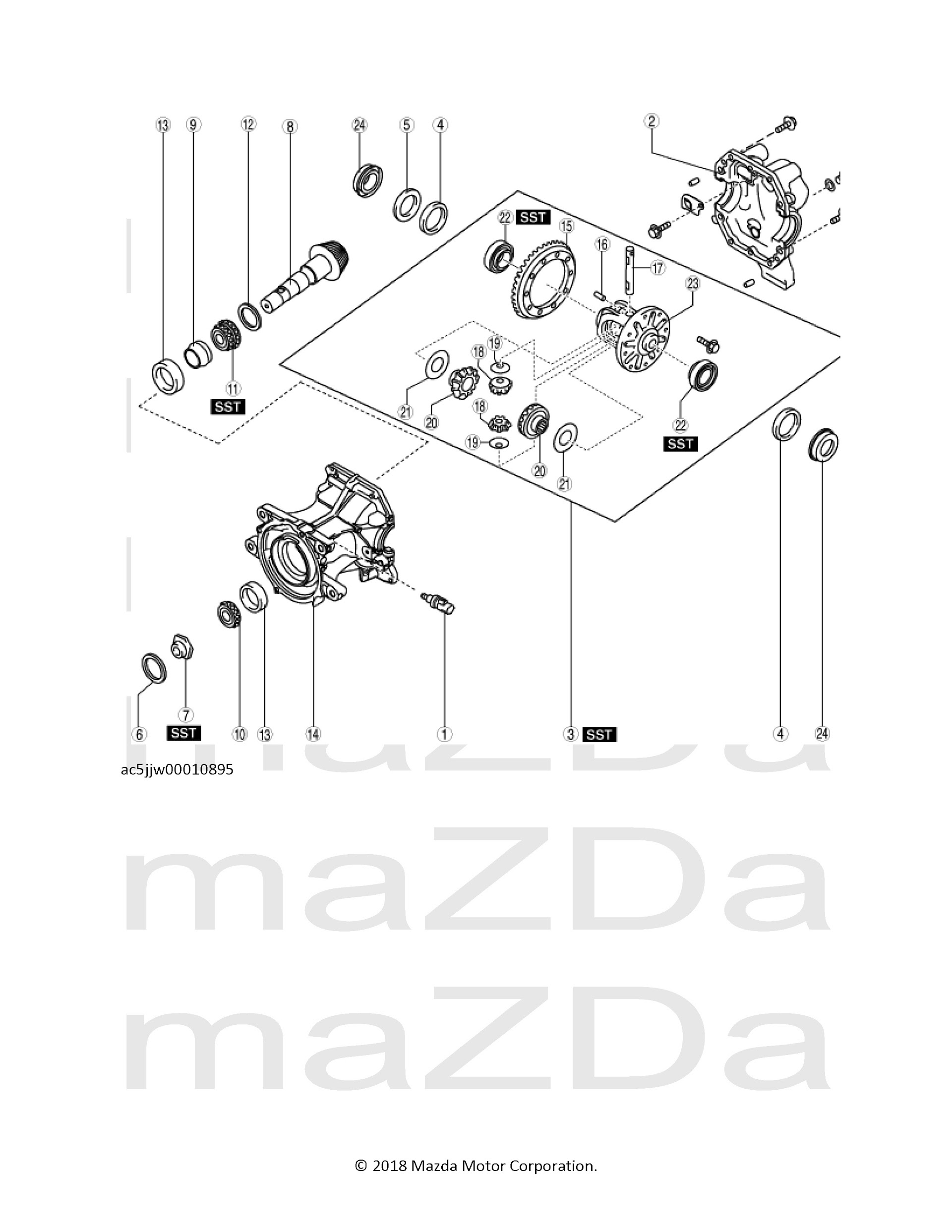 2017-2020 Mazda CX-5 Repair Manual