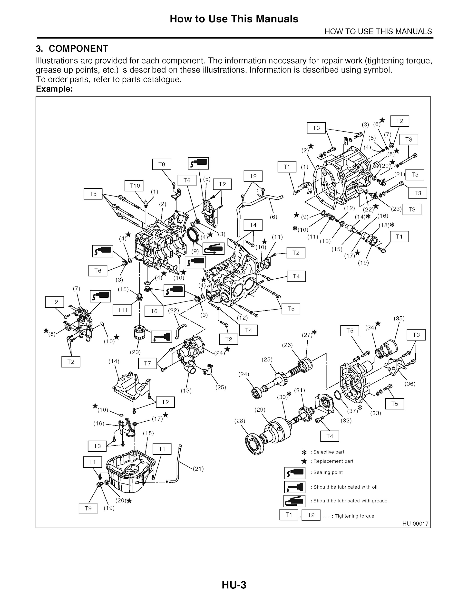 2014 Subaru Forester Repair Manual Engine Components