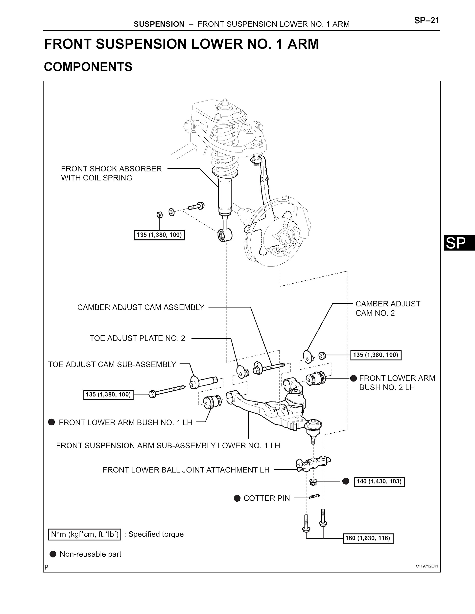 Toyota 4Runner Repair Manual, Suspension System