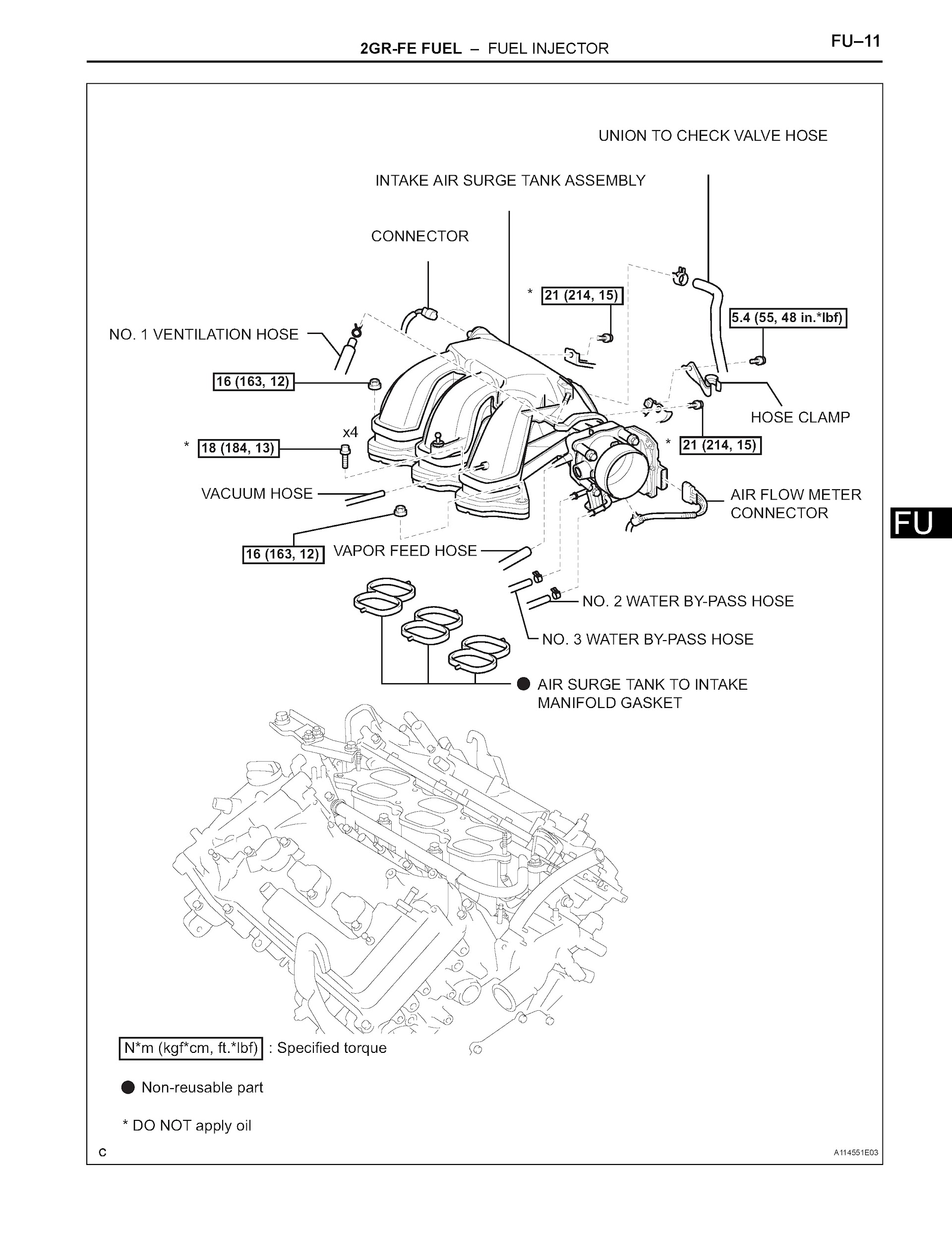 2007-2010 Toyota Camry Repair Manual, 2GR-FE Engine
