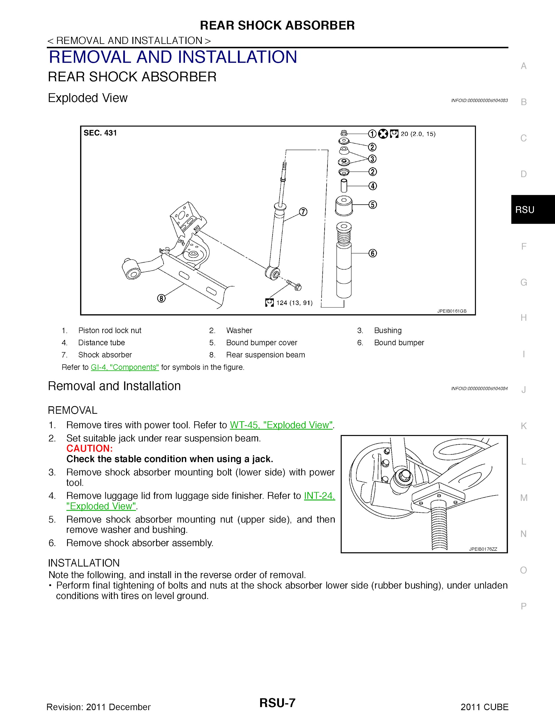 2011 Nissan Cube Repair Manual.