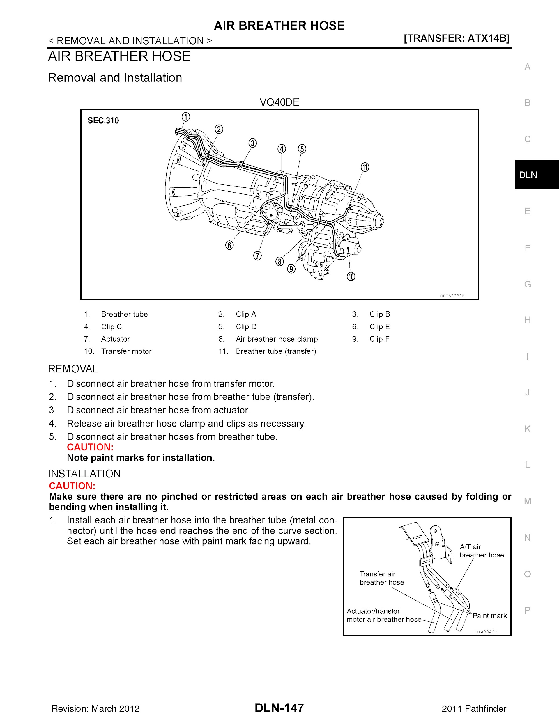 Download 2011 Nissan Pathfinder Repair Manual