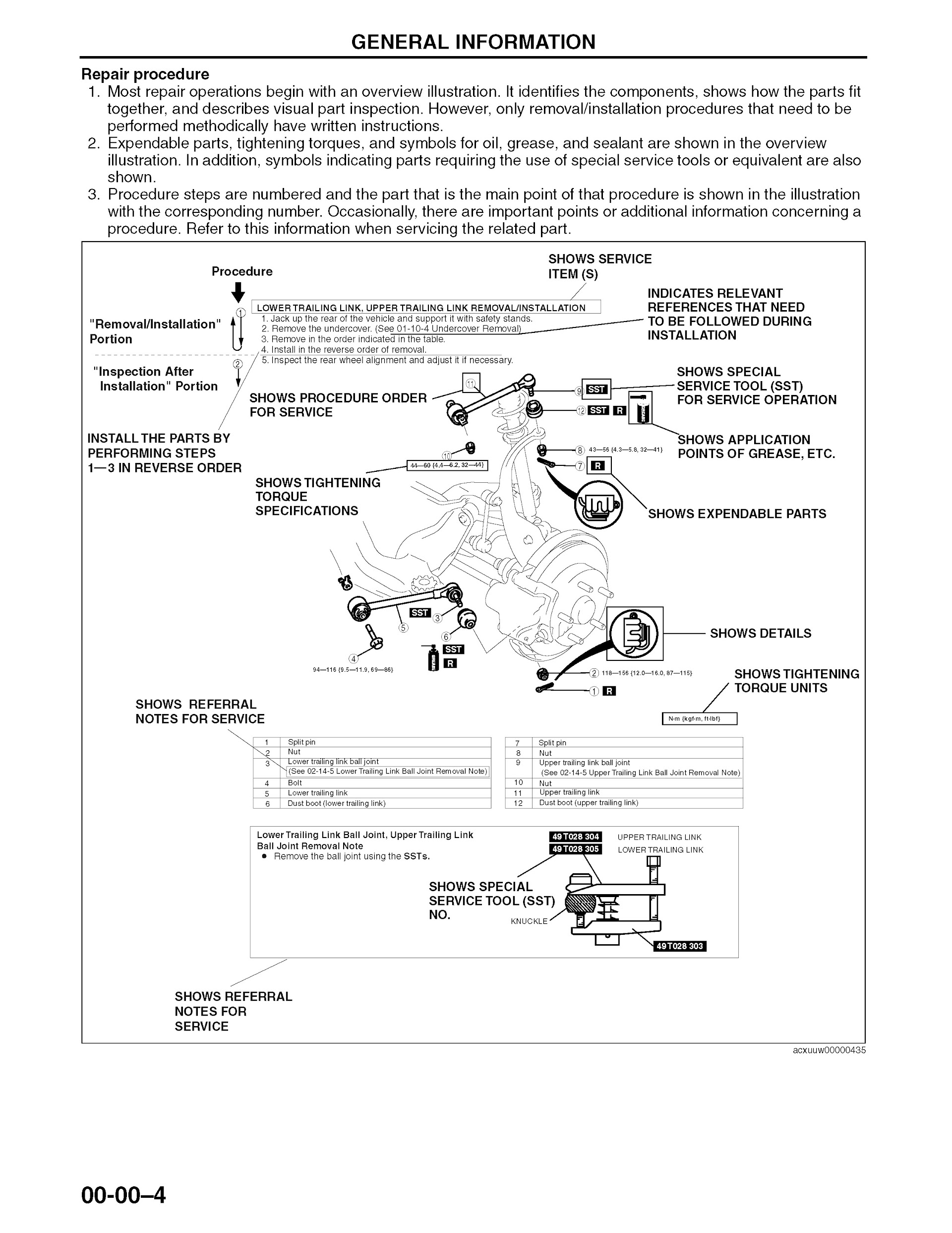 CONTENTS: 2007 Mazda CX-7 Repair Manual, Brake System