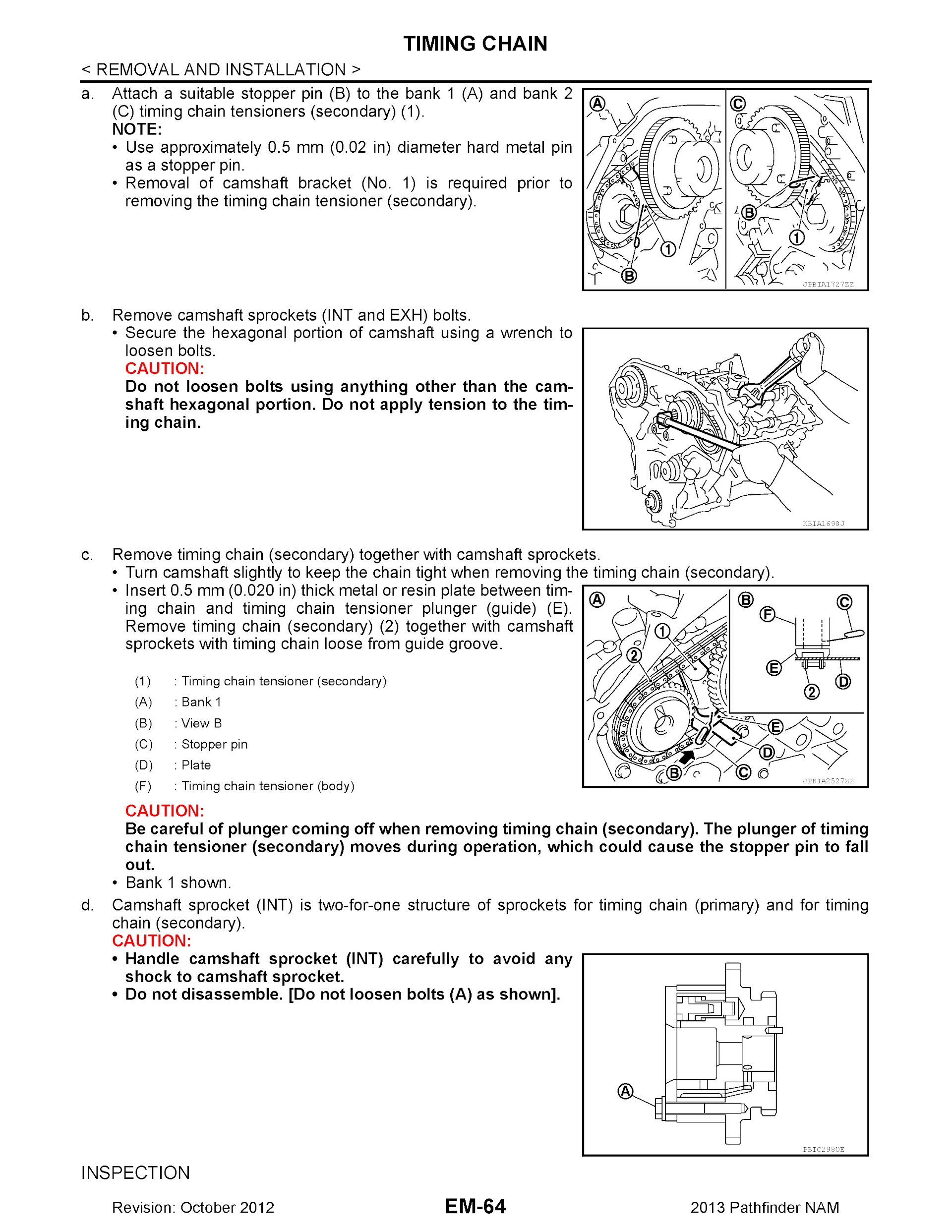 2013 Nissan Pathfinder Repair Manual