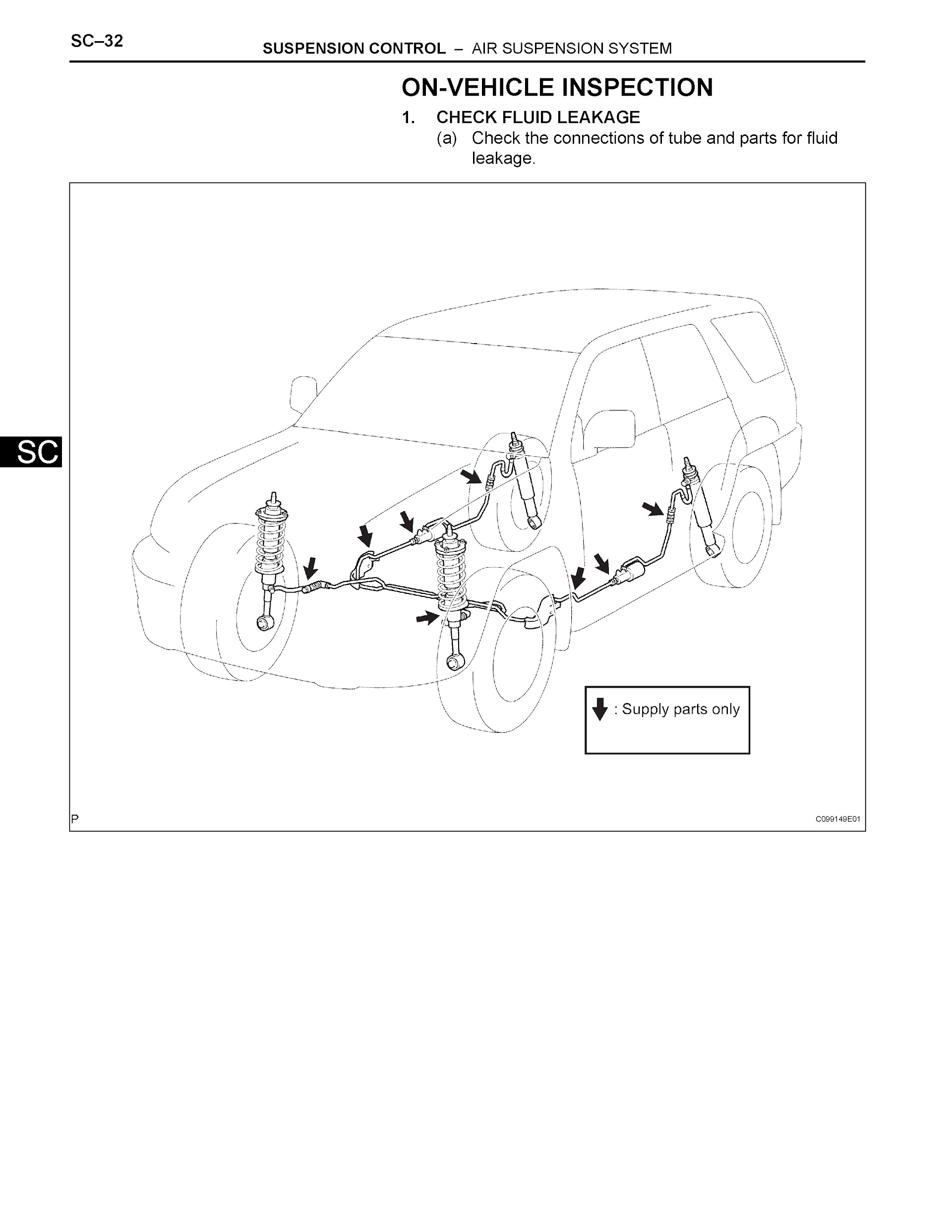 2006 Toyota 4Runner Repair Manual, Suspension System