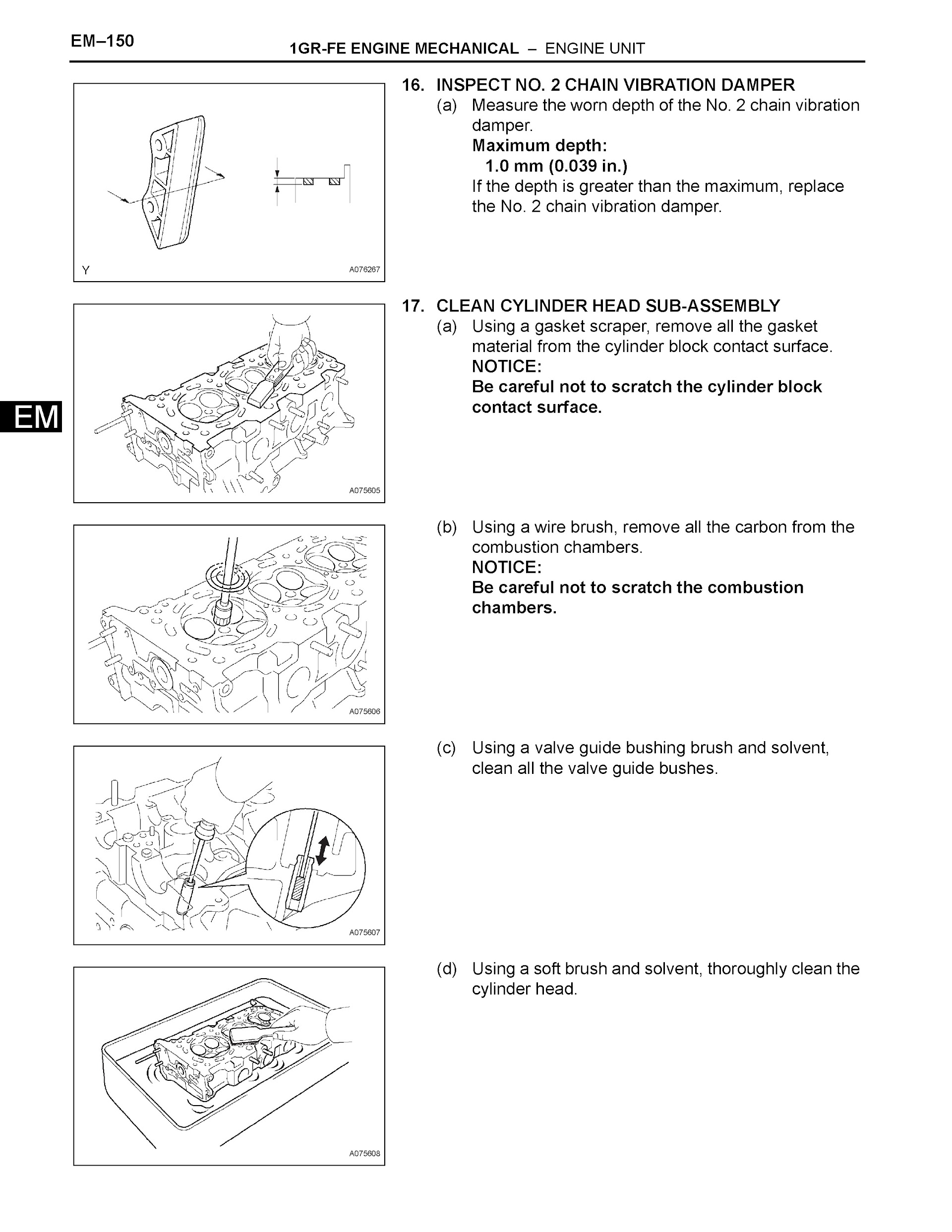 2006 Toyota 4Runner Repair Manual, Engine Mechanical