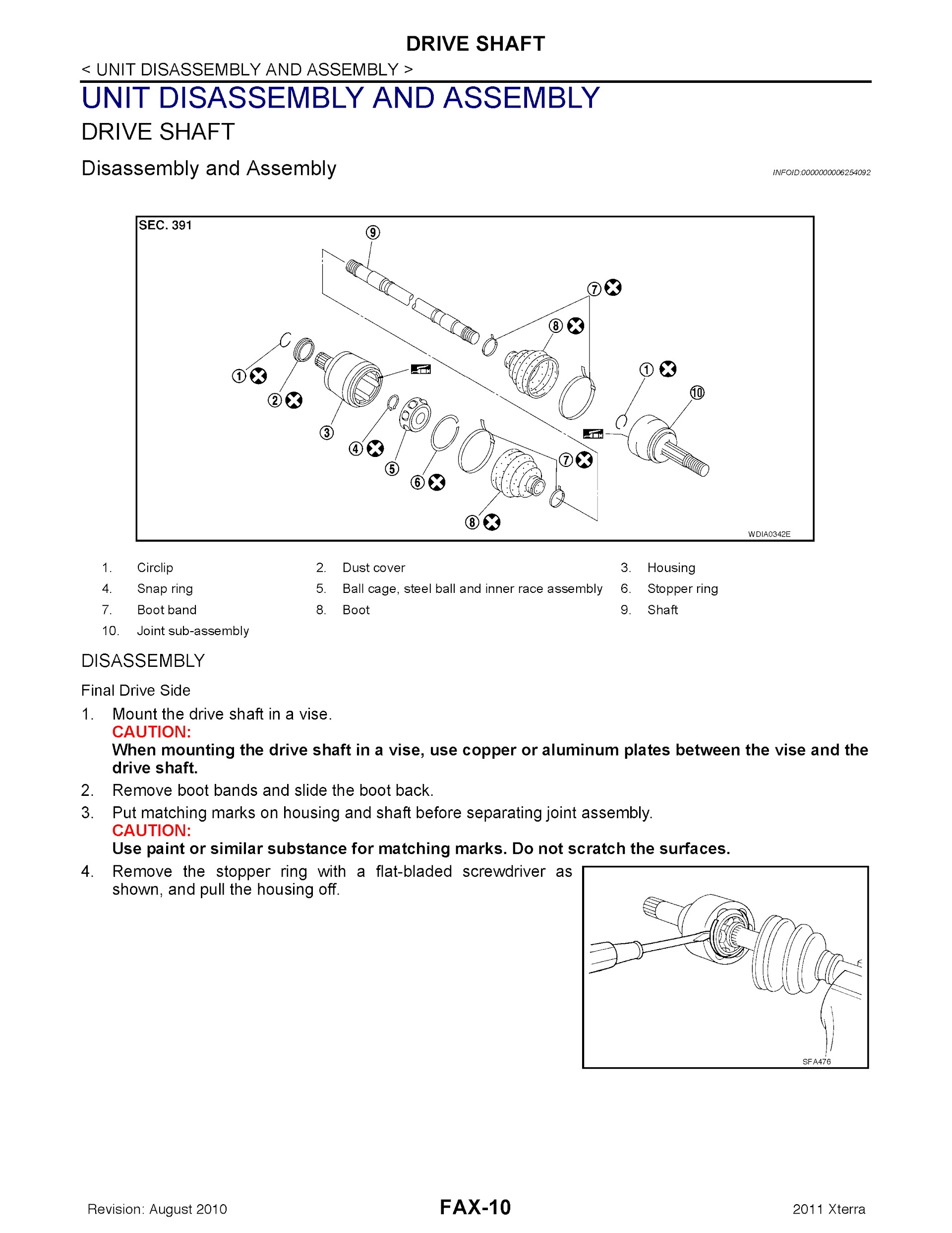 Download 2011 Nissan XTerra Repair Manual.