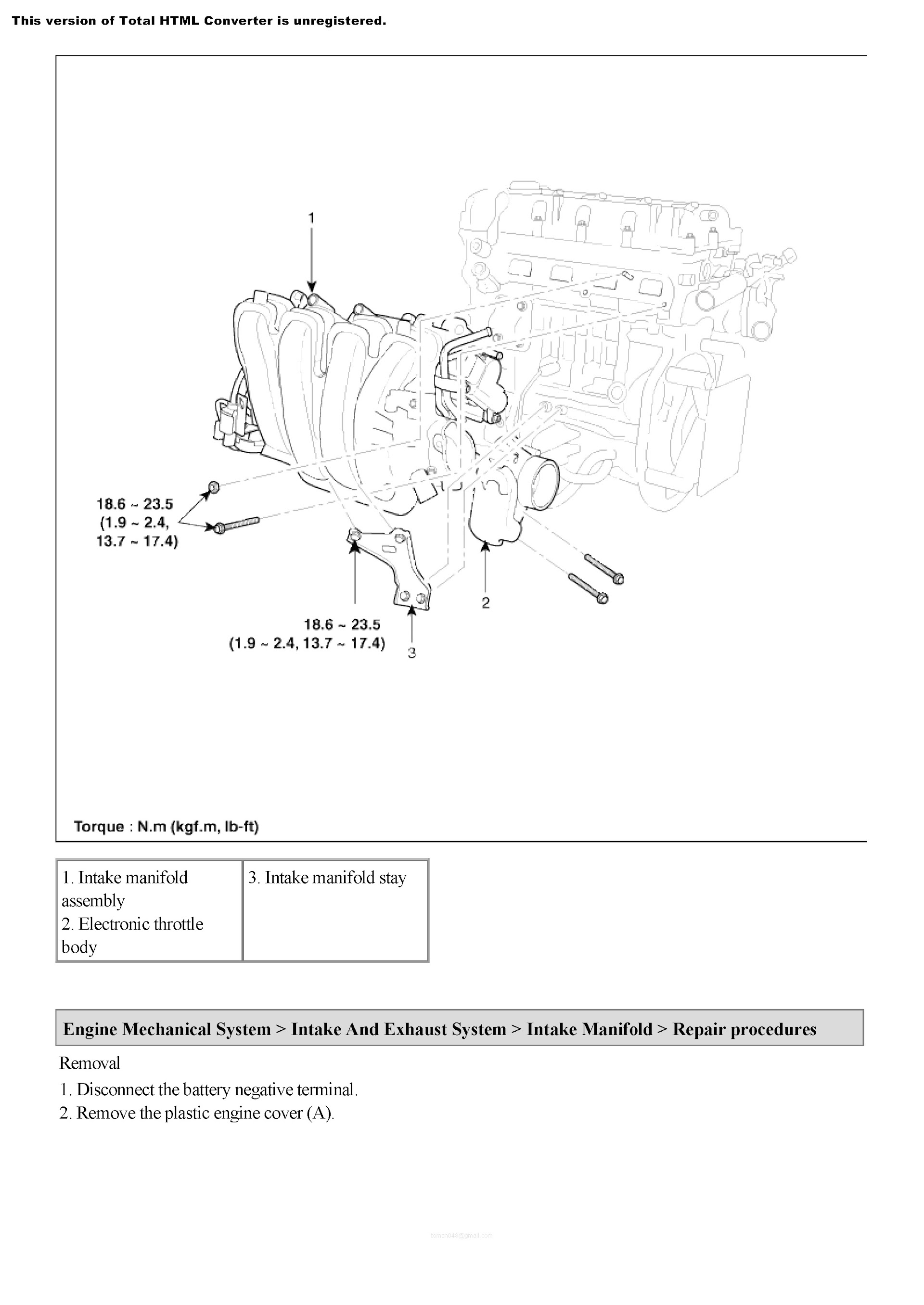2012 Kia Sorento Repair Manual