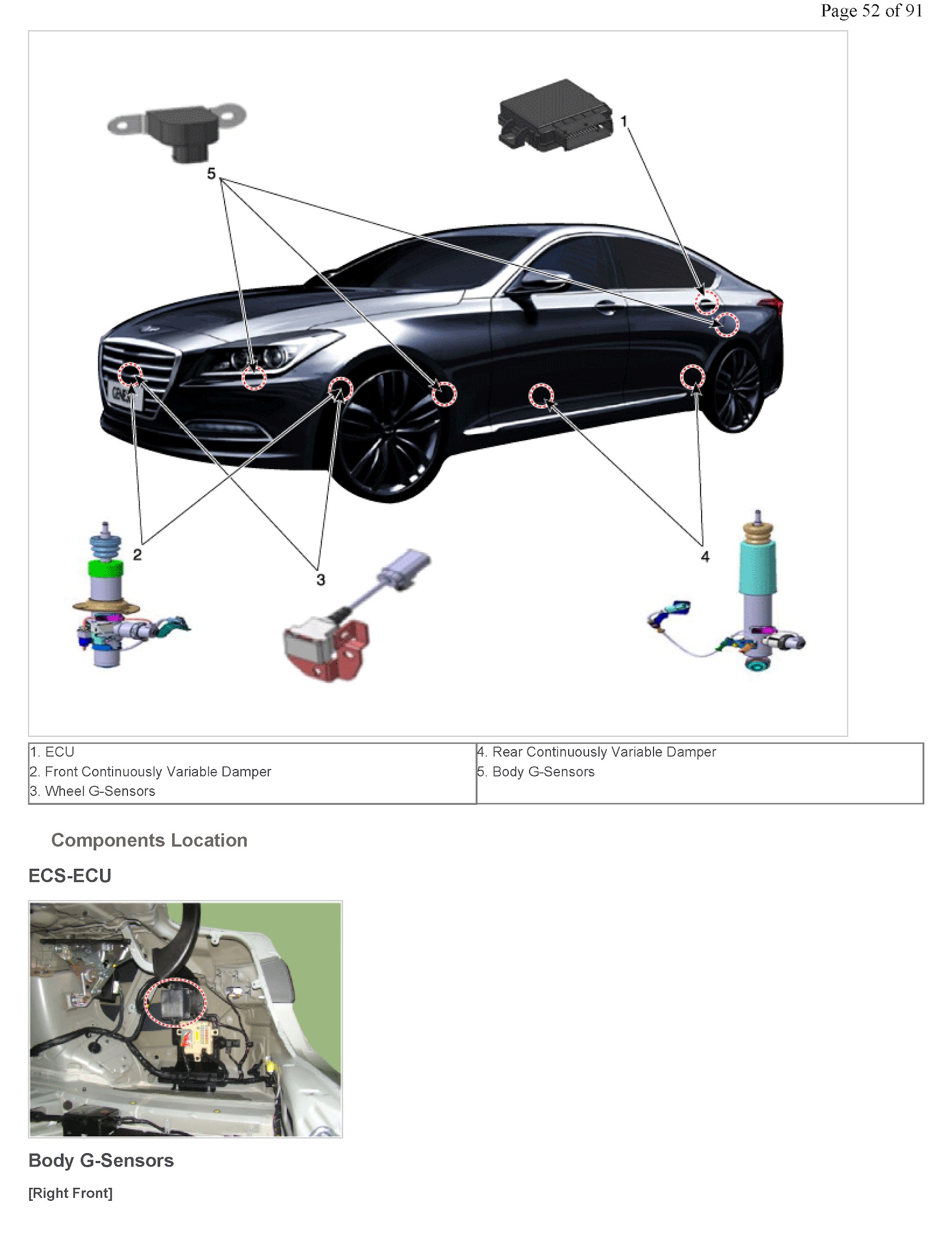 Hyundai Genesis Repair Manual