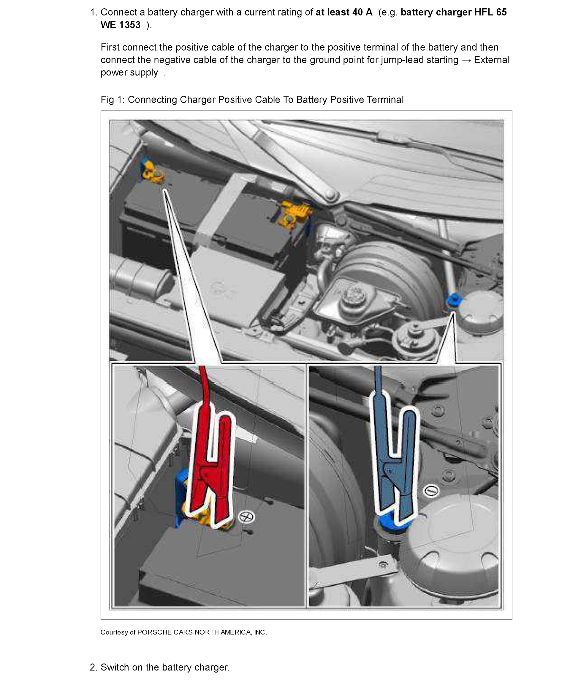 2012-2016 Porsche 911 Carrera Repair Manual, Power System