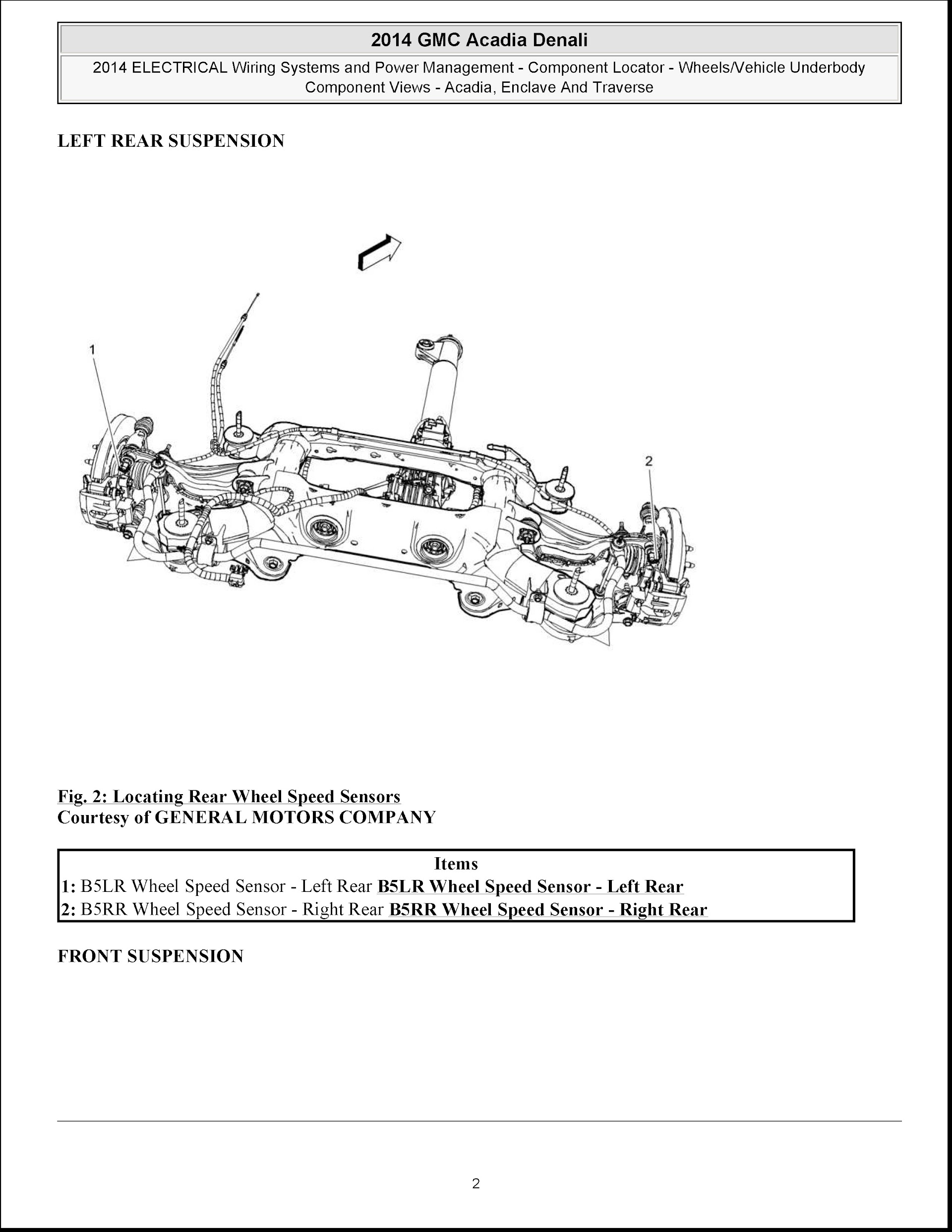 2013-2016 GMC Acadia Repair Manual (Denali, Enclave and Chevrolet Traverse)