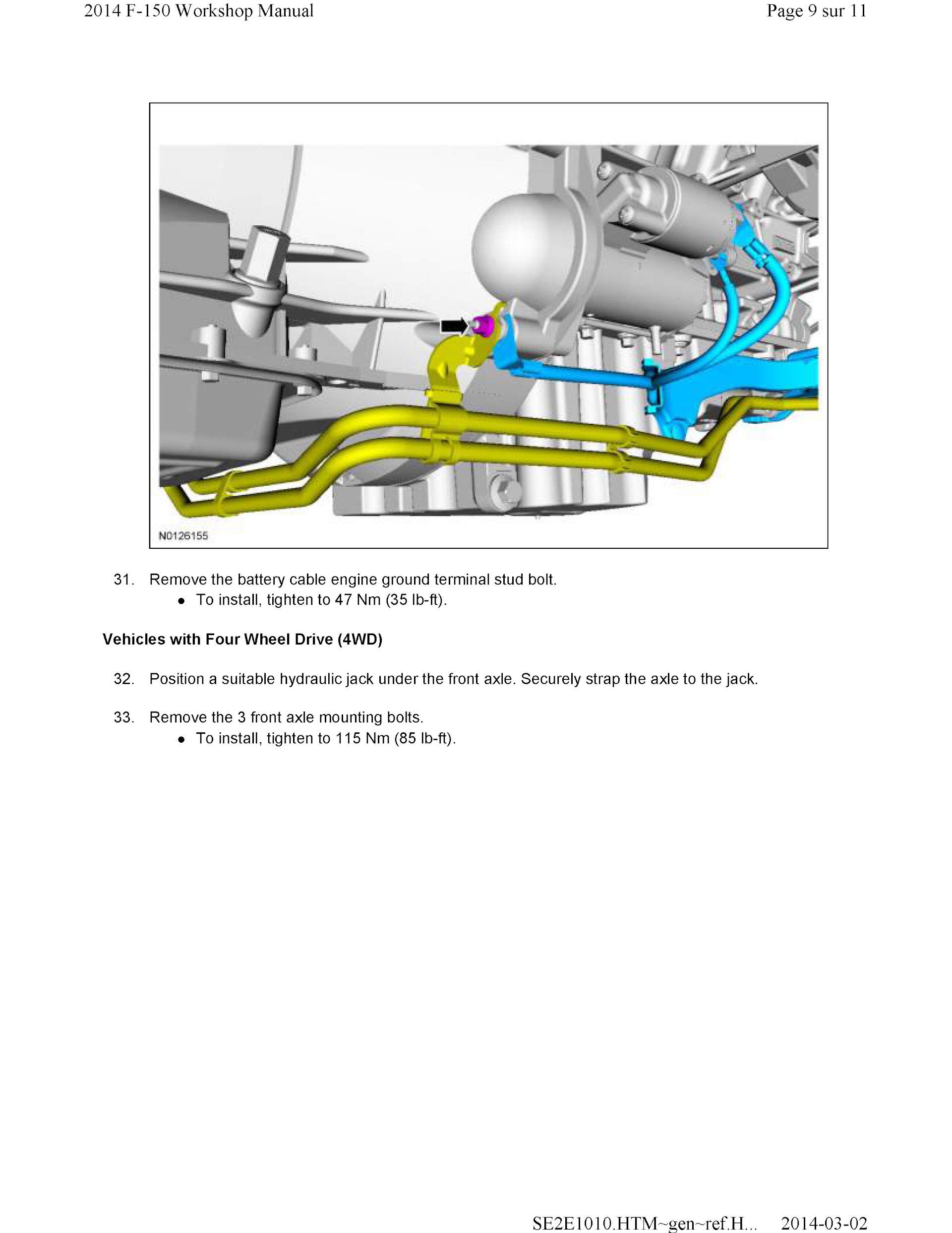 2011-2014 Ford F-150 Repair Manual