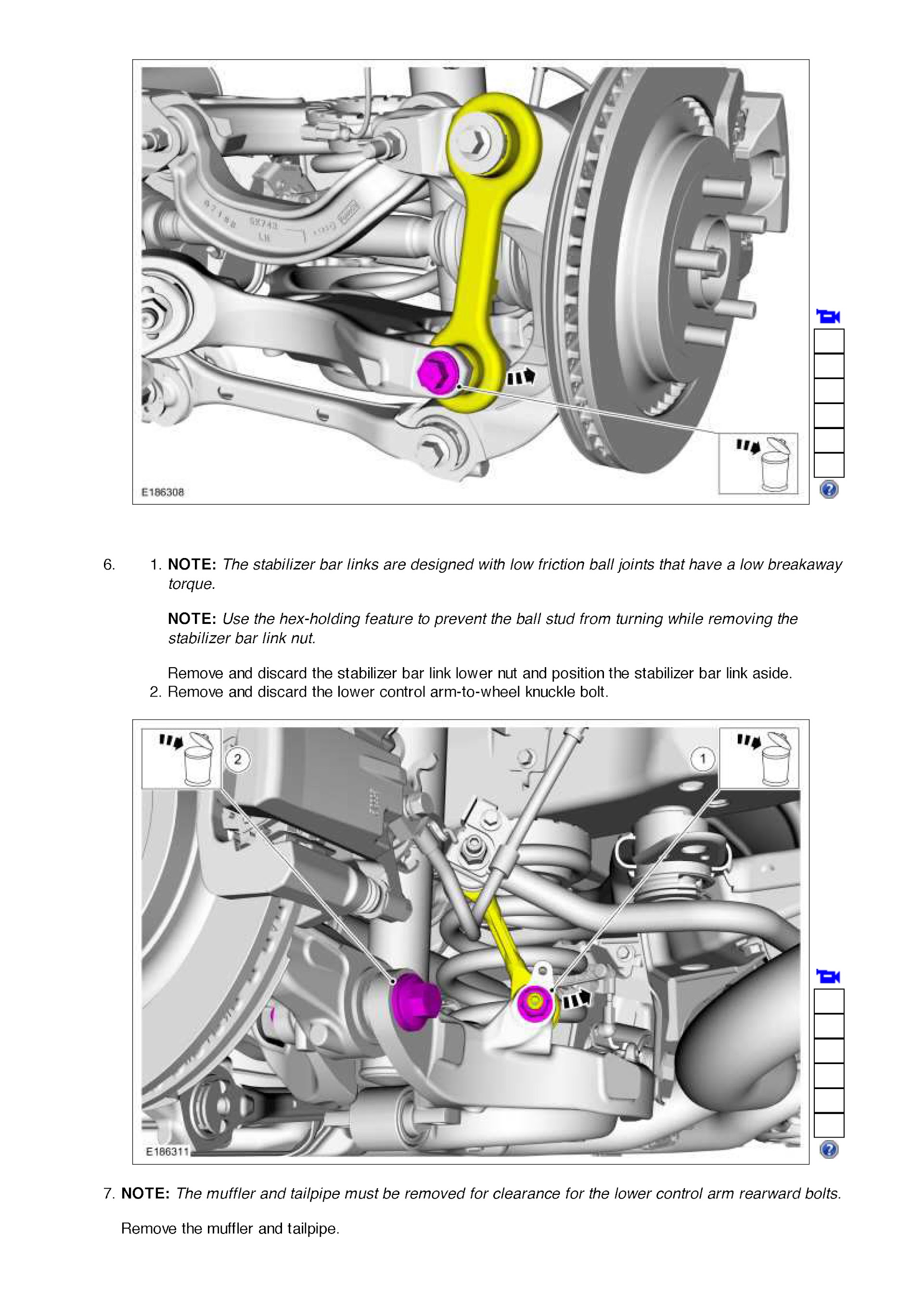 2018 Ford Mustang Repair Manual Break System