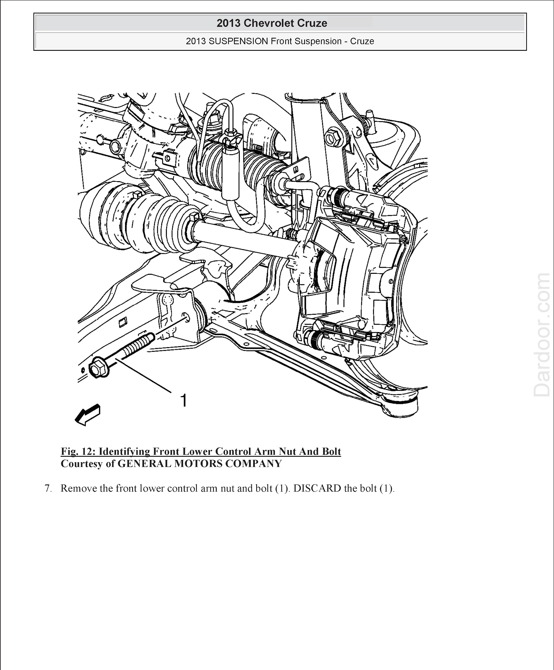 Download 2013 Chevrolet Cruze Repair Manual