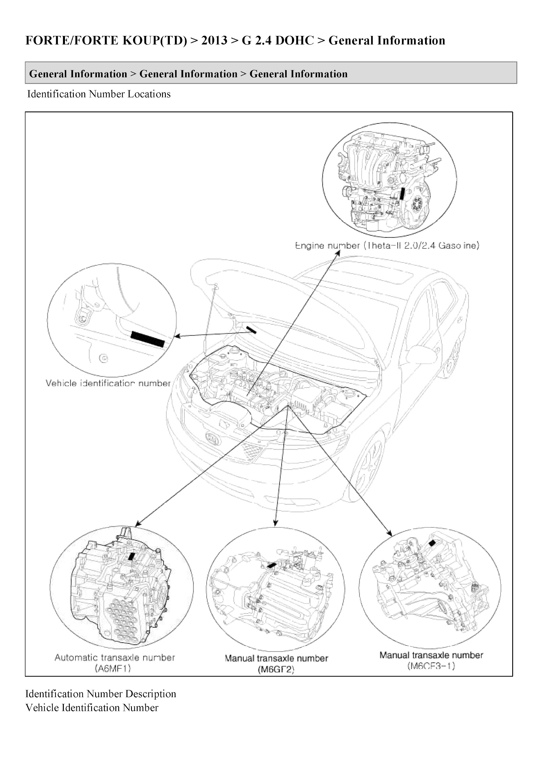 2013 Kia Forte Repair Manual