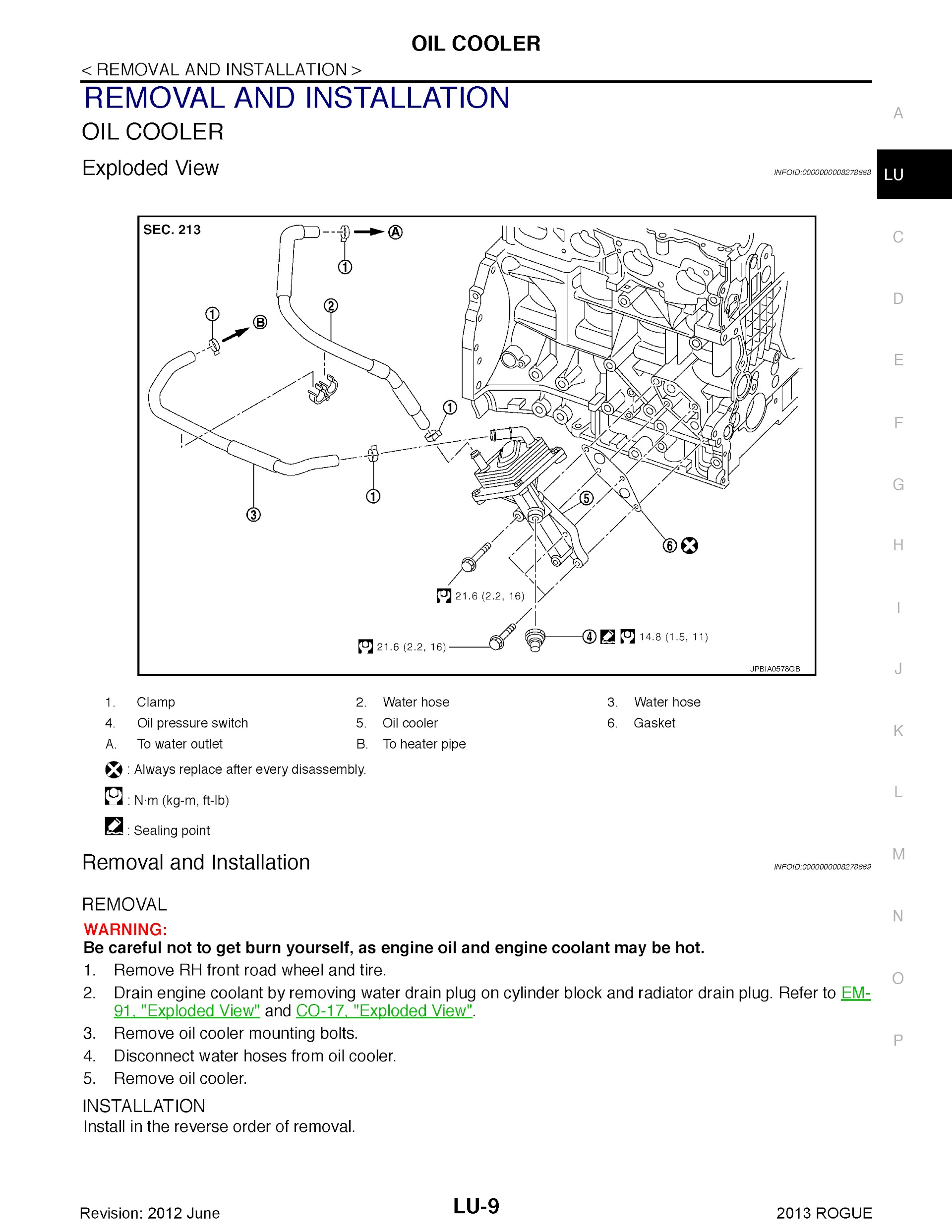 Download 2013 Nissan Rogue Repair Manual