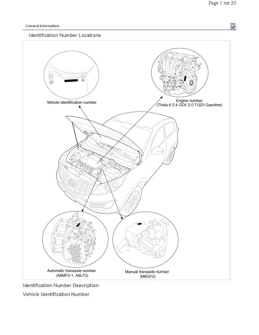 2016 Kia Sportage Repair Manual