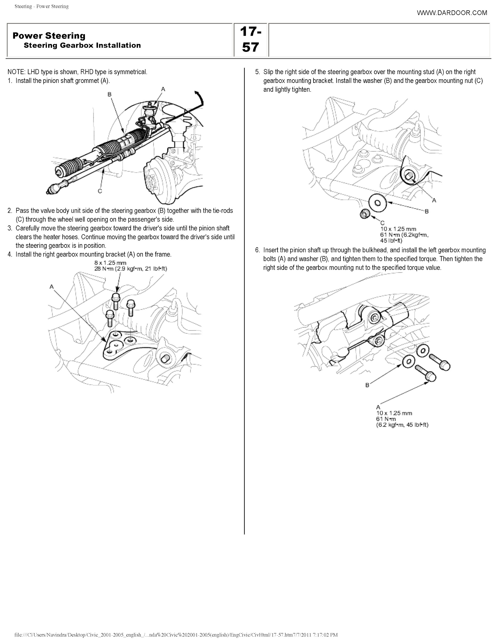 Download 2002 Honda Civic Repair Manual