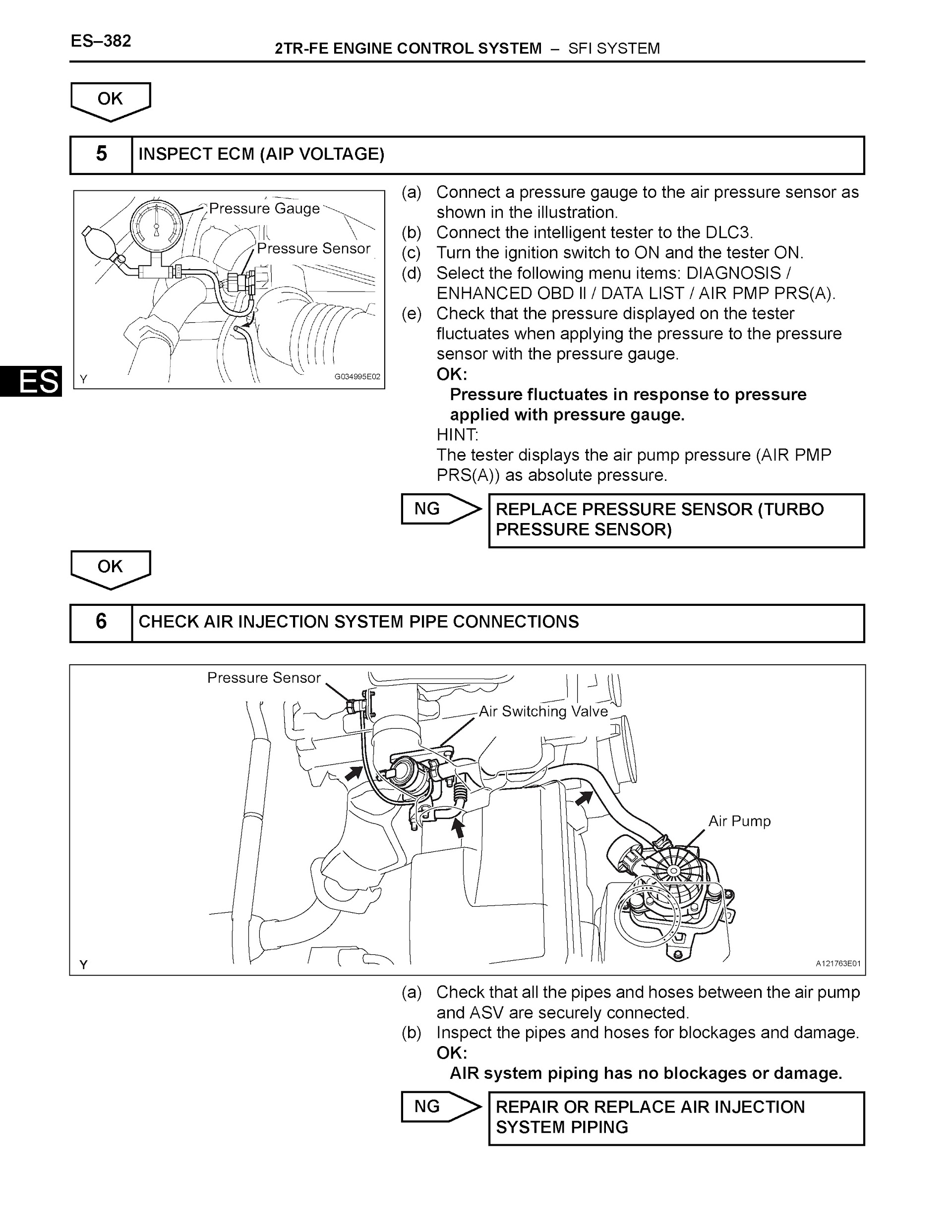 2008 Toyota Tacoma Repair Manual, 2TR-FE SFI System
