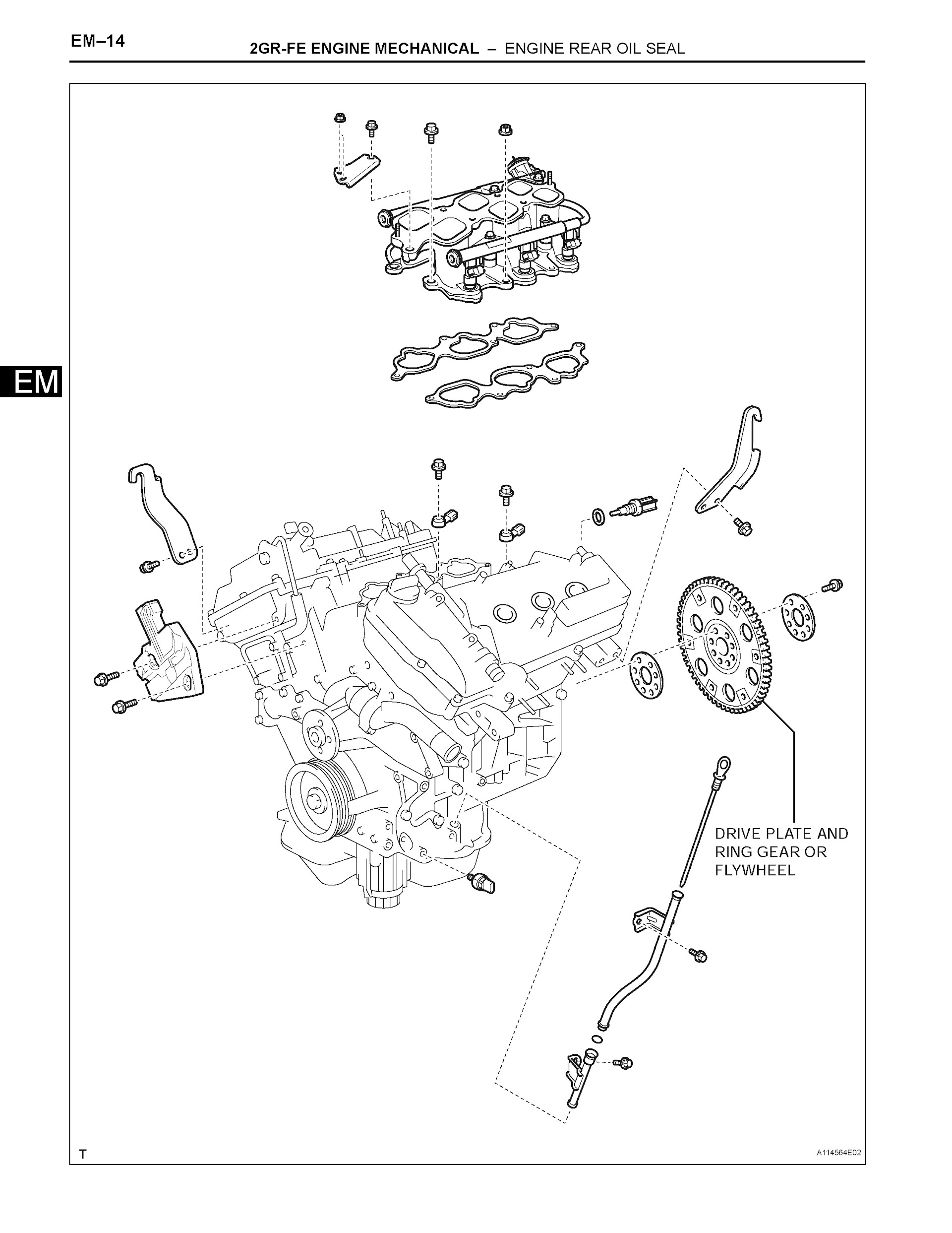 2006 Toyota Avalon Repair Manual, 2GR-FE Engine Mechanical