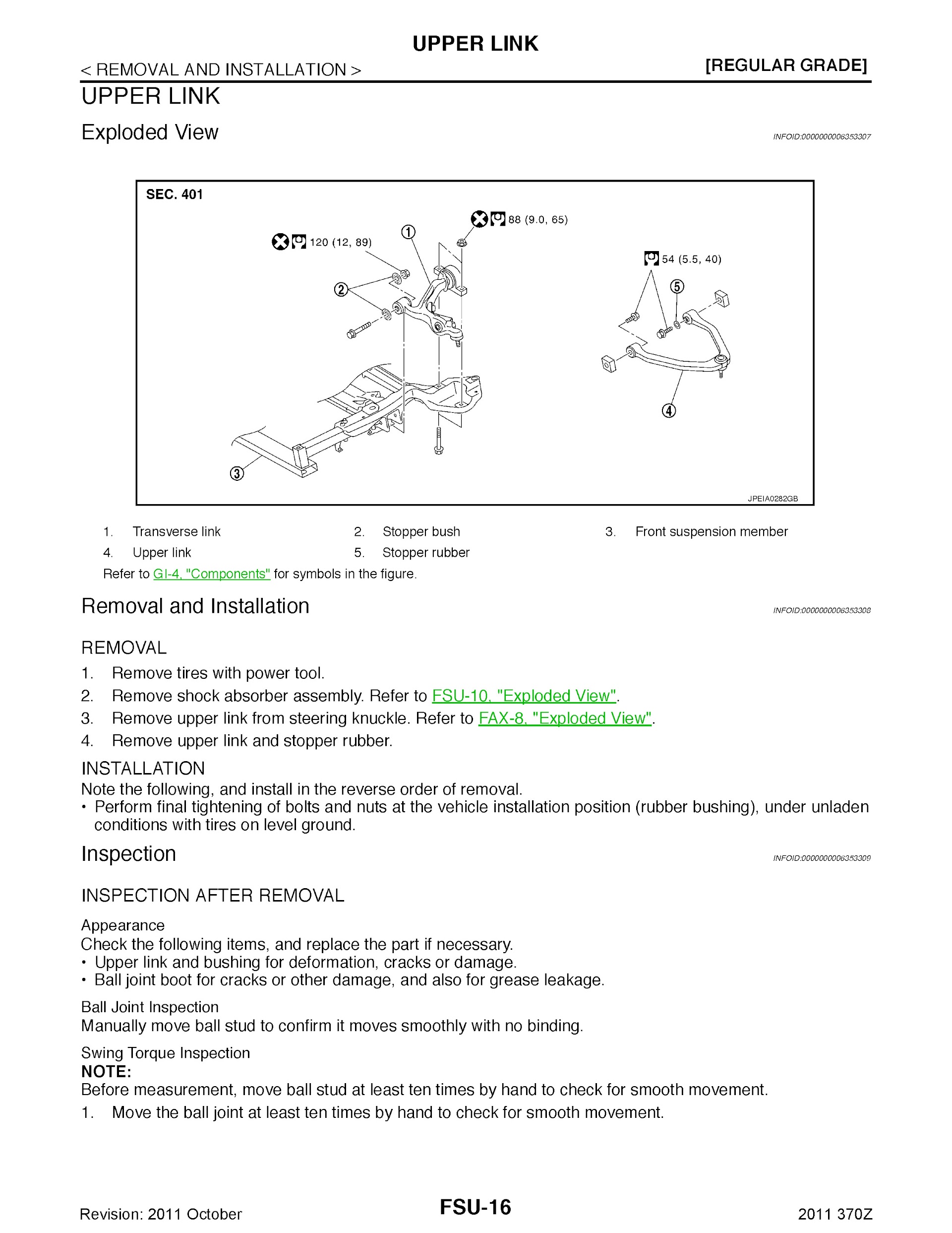 Download 2011 Nissan 370Z Repair Manual.