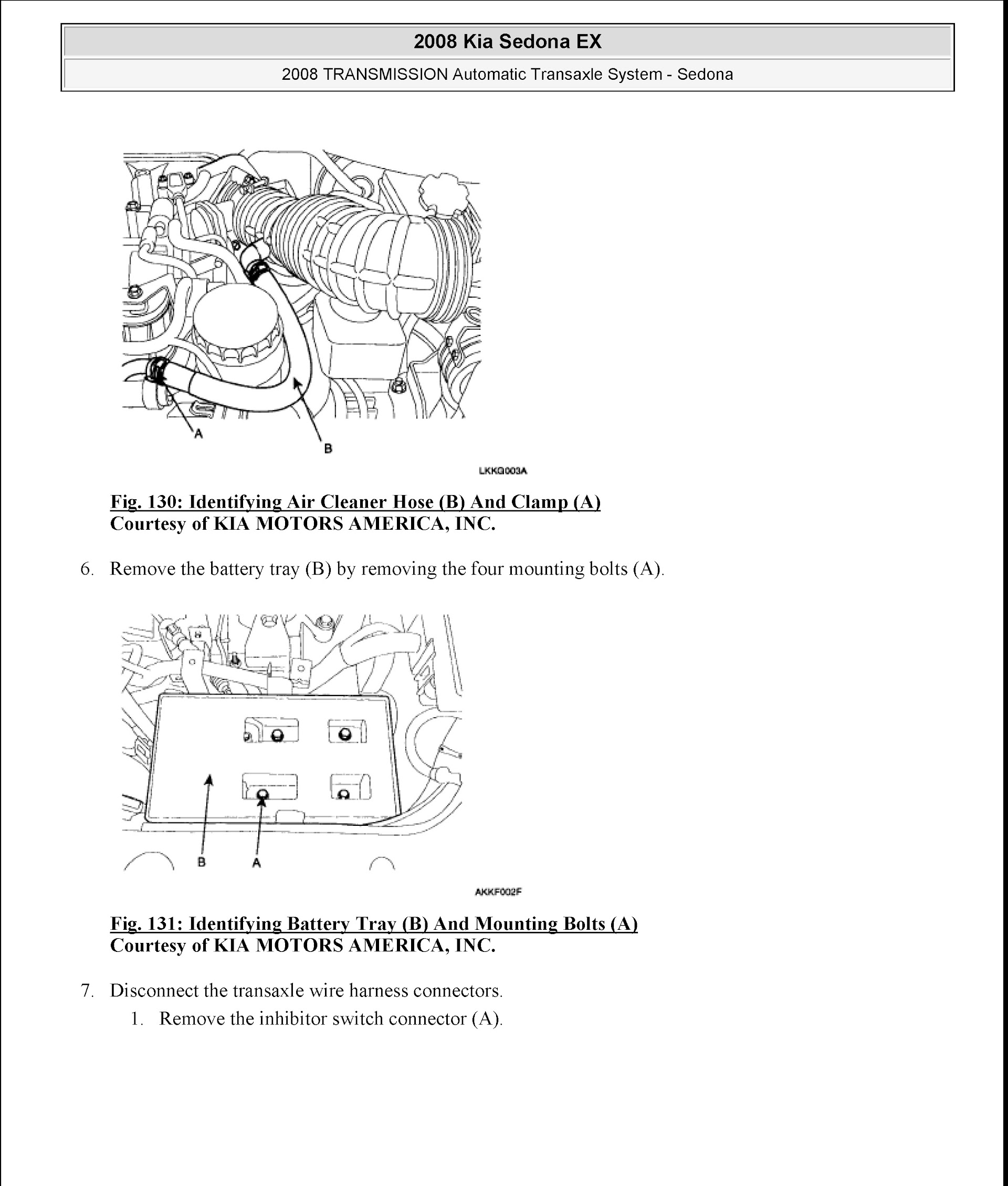 Download 2008 Kia Sedona Repair Manual