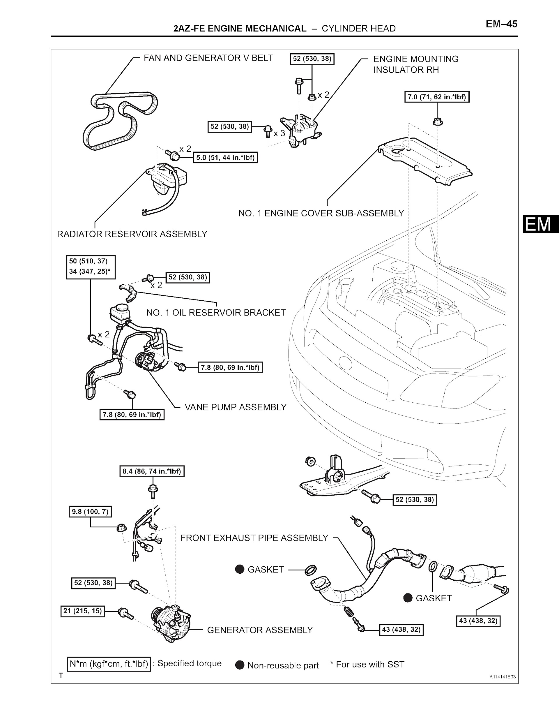2011 scion tc repair manual pdf, 2AZ-FE Engine Mechanical - Timing Chain