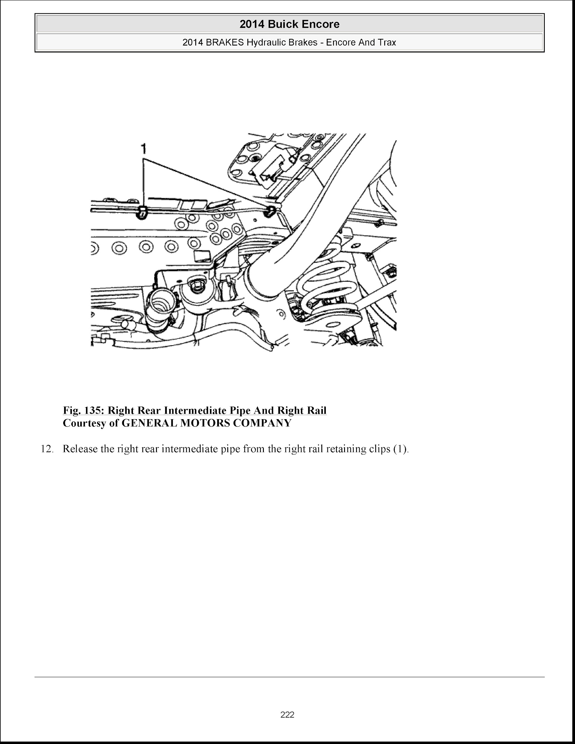Buick Encore Repair Manual (2014-2016)