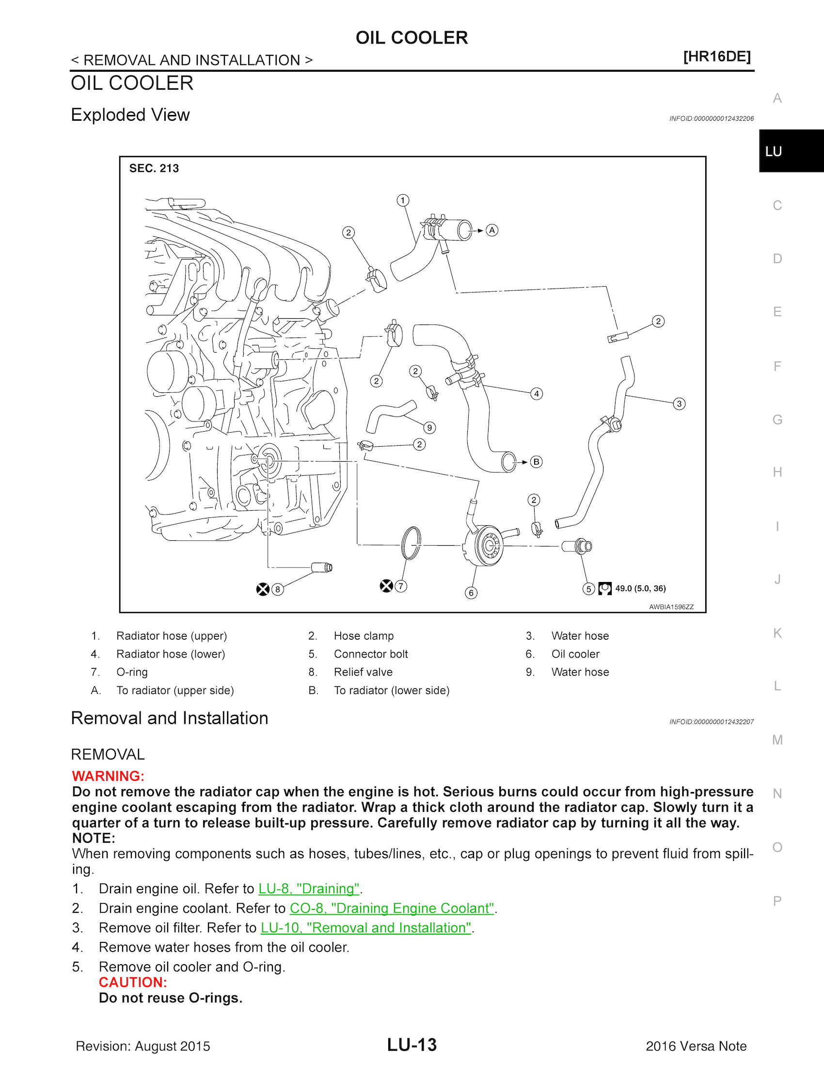 Download 2016 Nissan Versa Note Repair Manual