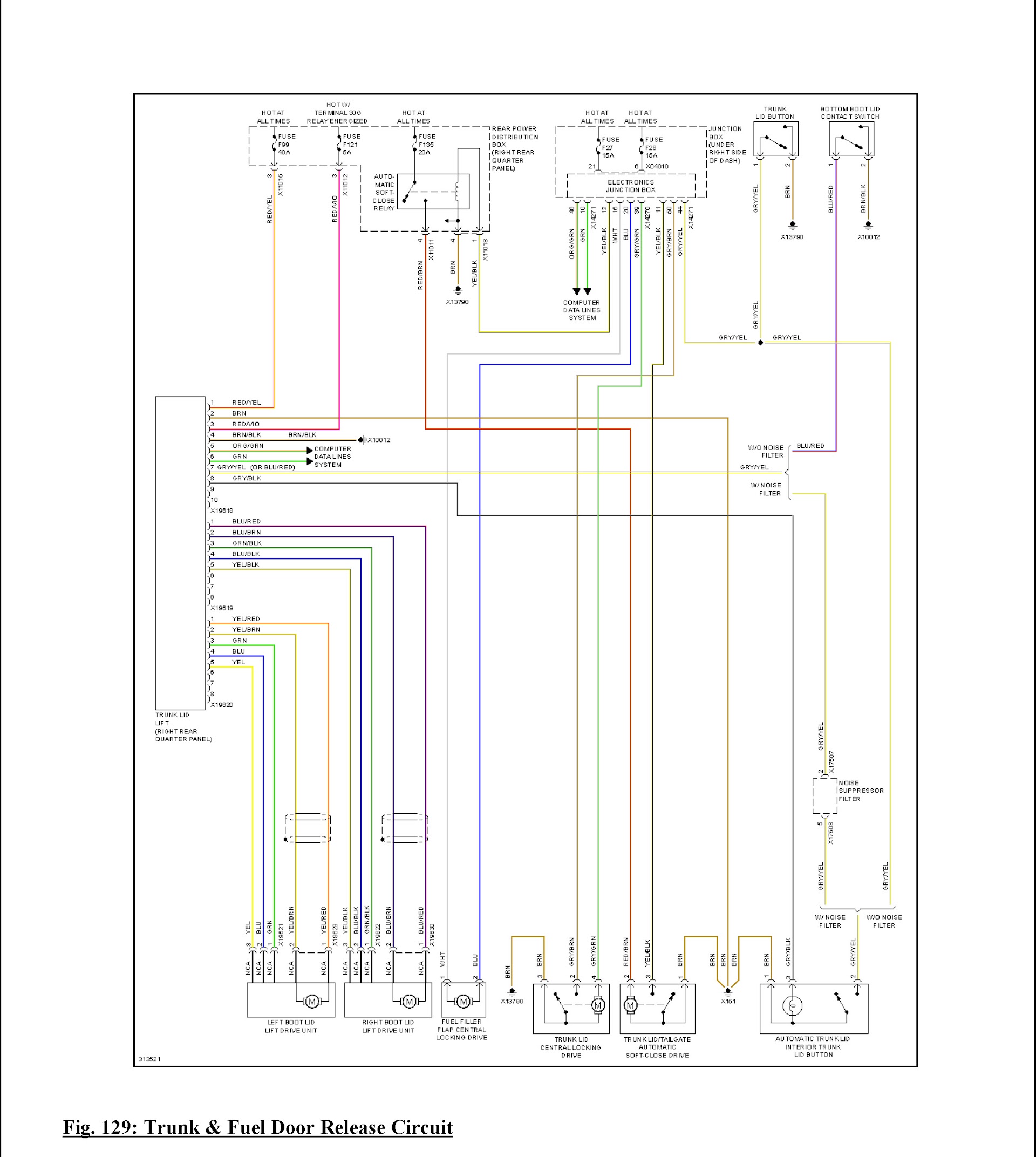 2014 BMW X6 Repair Manual, Wiring Diagram