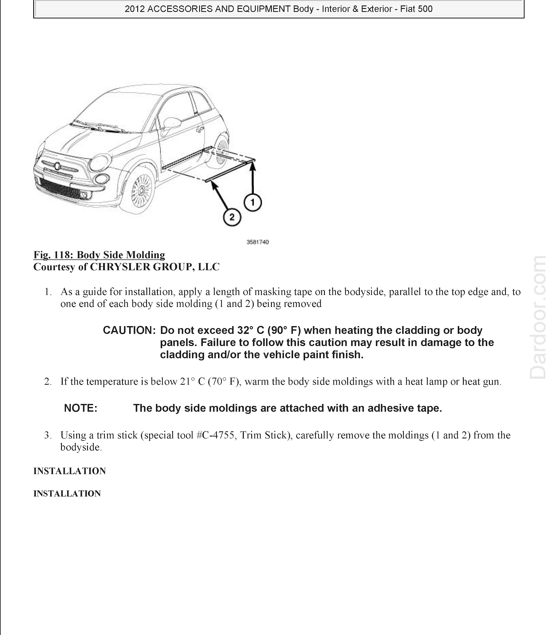 Download 2012 Fiat 500 Repair Manual