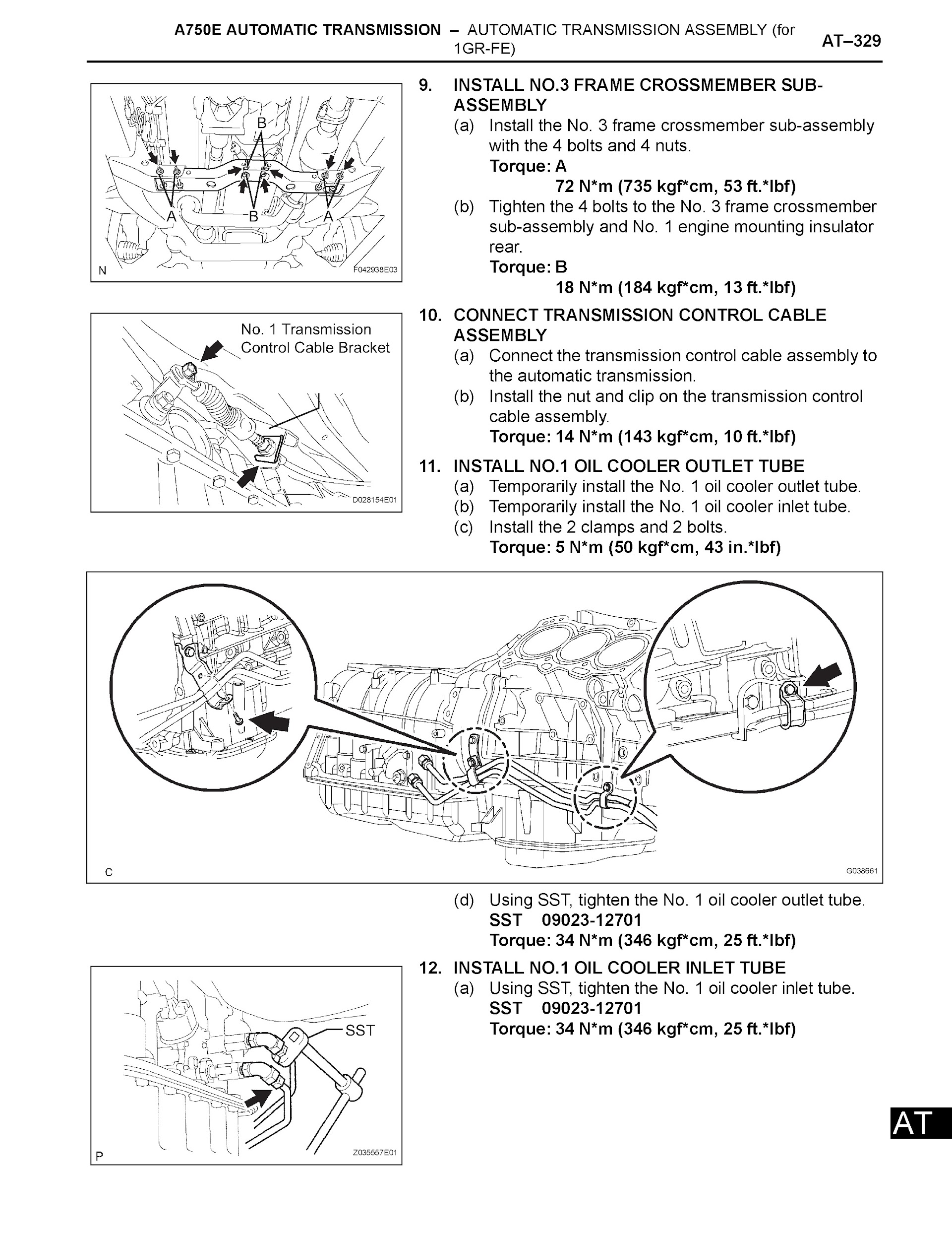 2006 Toyota 4Runner Repair Manual, Automatic Transmission Assembly