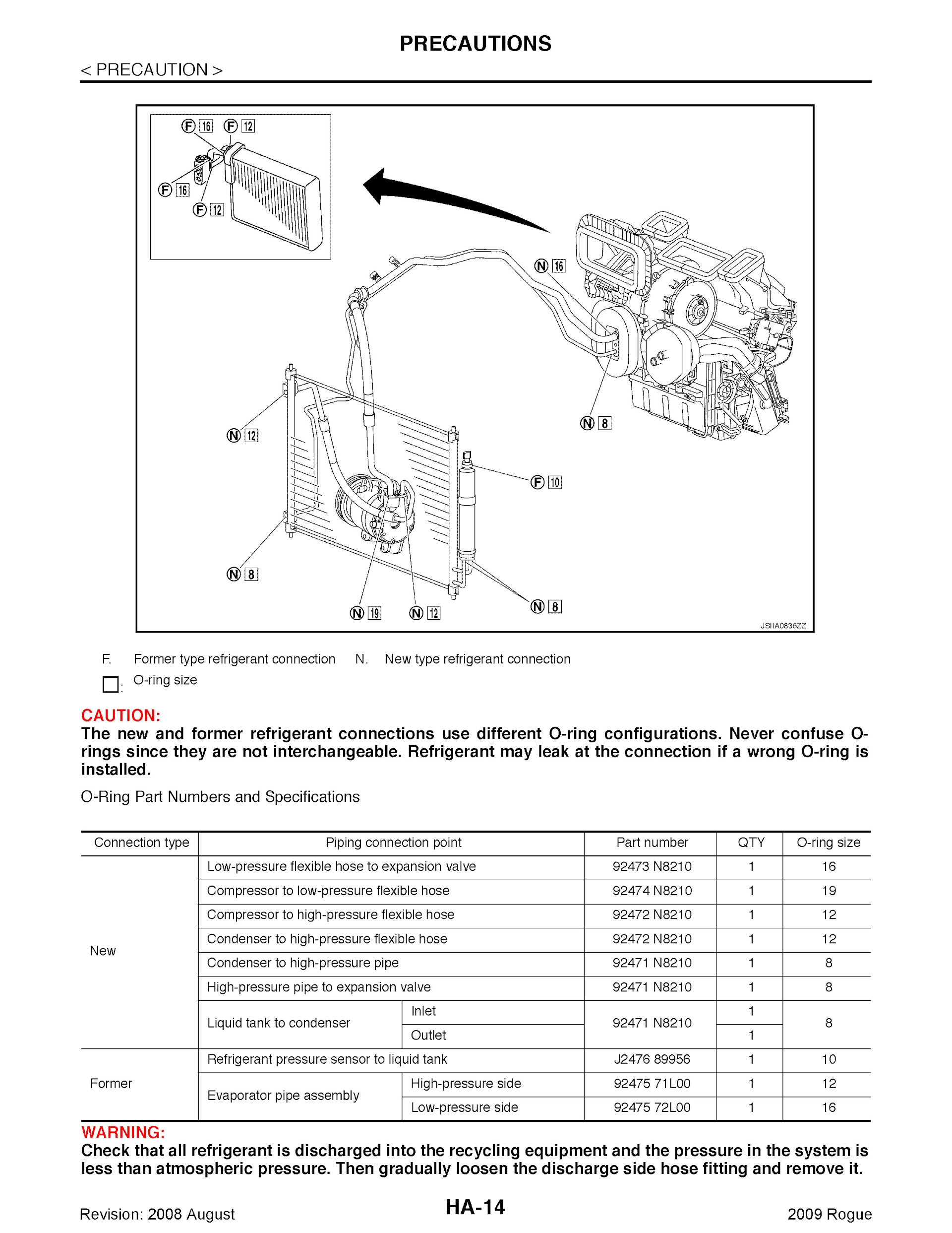 2009 Nissan Rogue Repair Manual