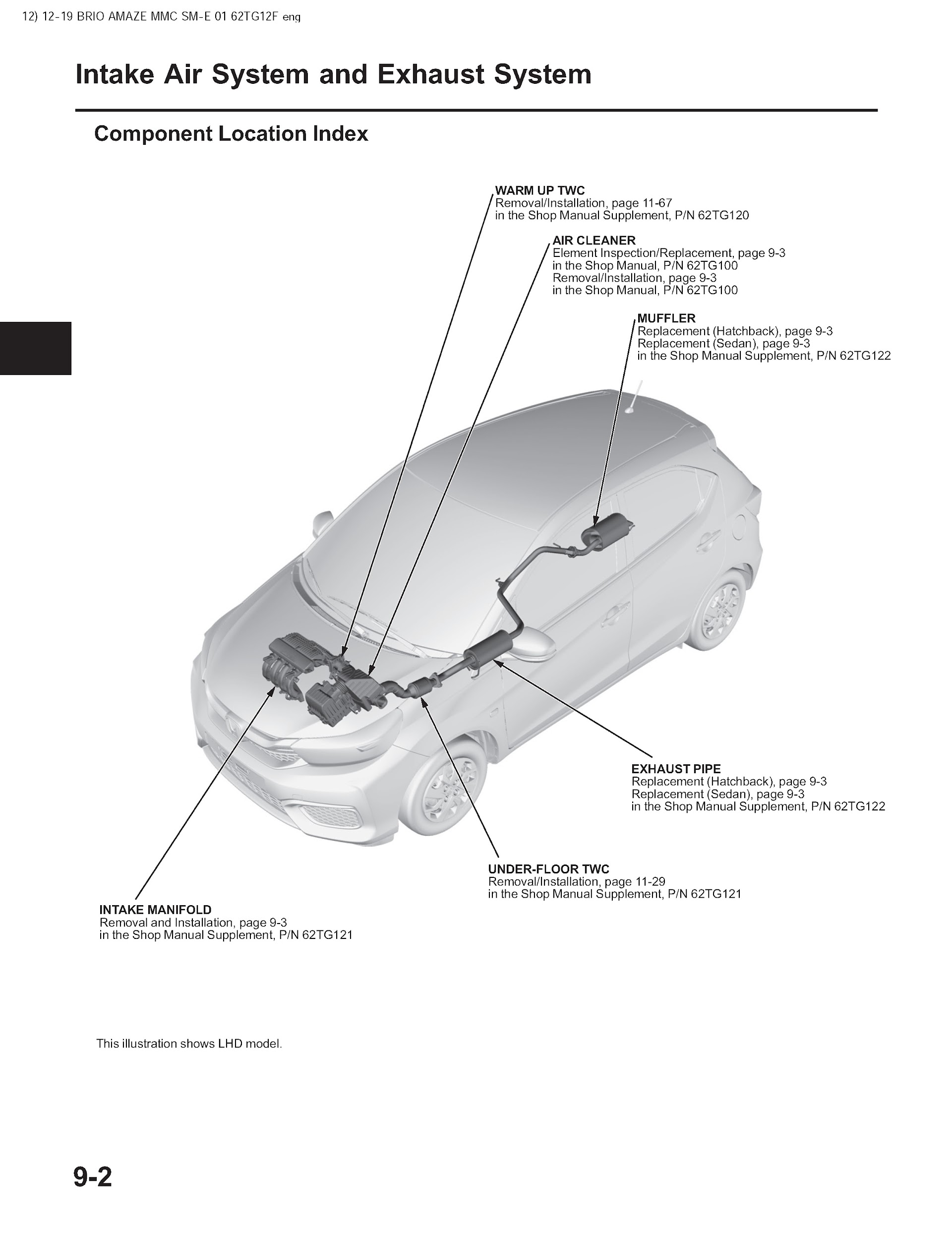 2012-2020 Honda Brio Repair Manual