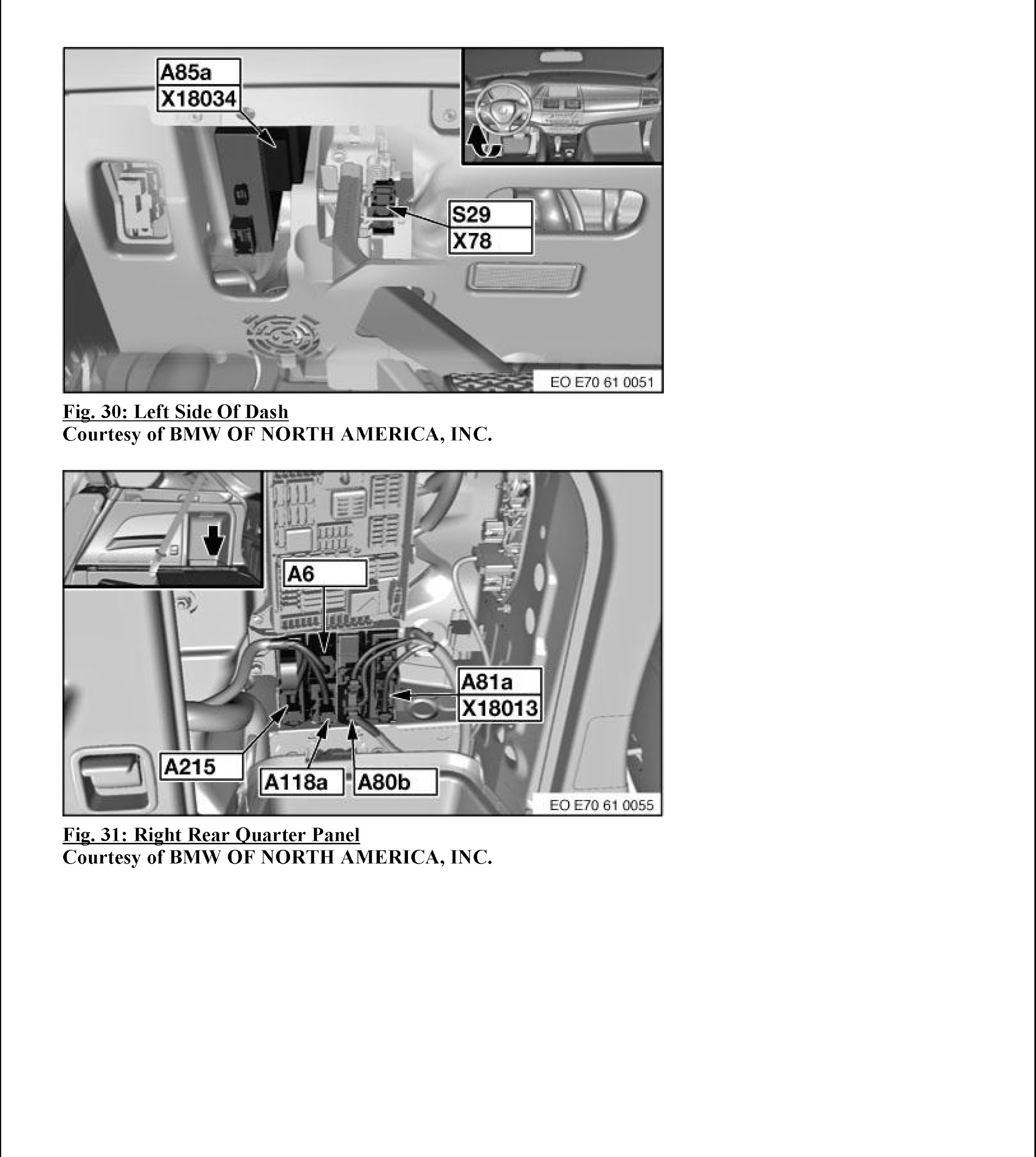 2014 BMW X6 Repair Manual, Wiring Harness
