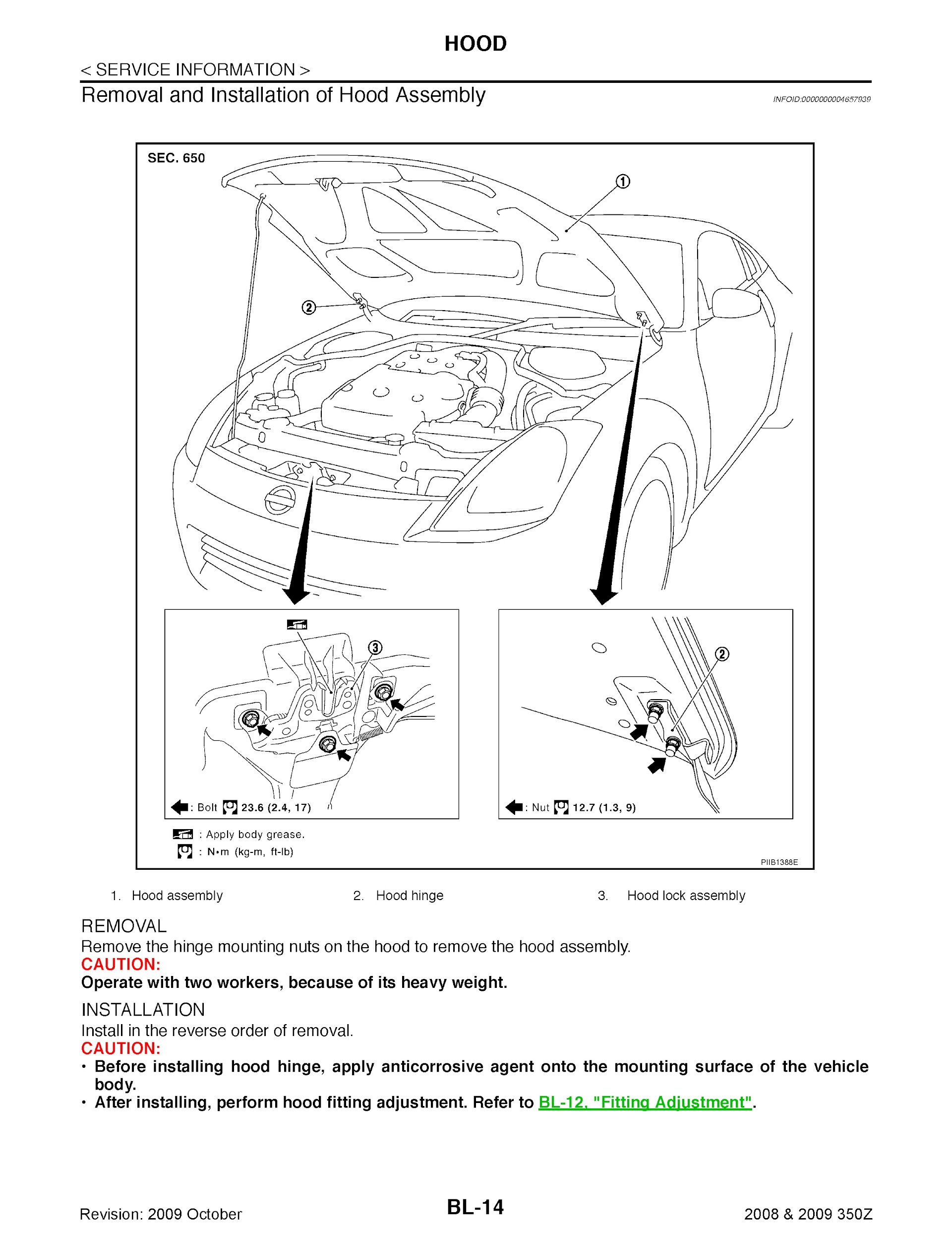 Download 2009-2010 Nissan 350Z Repair Manual.