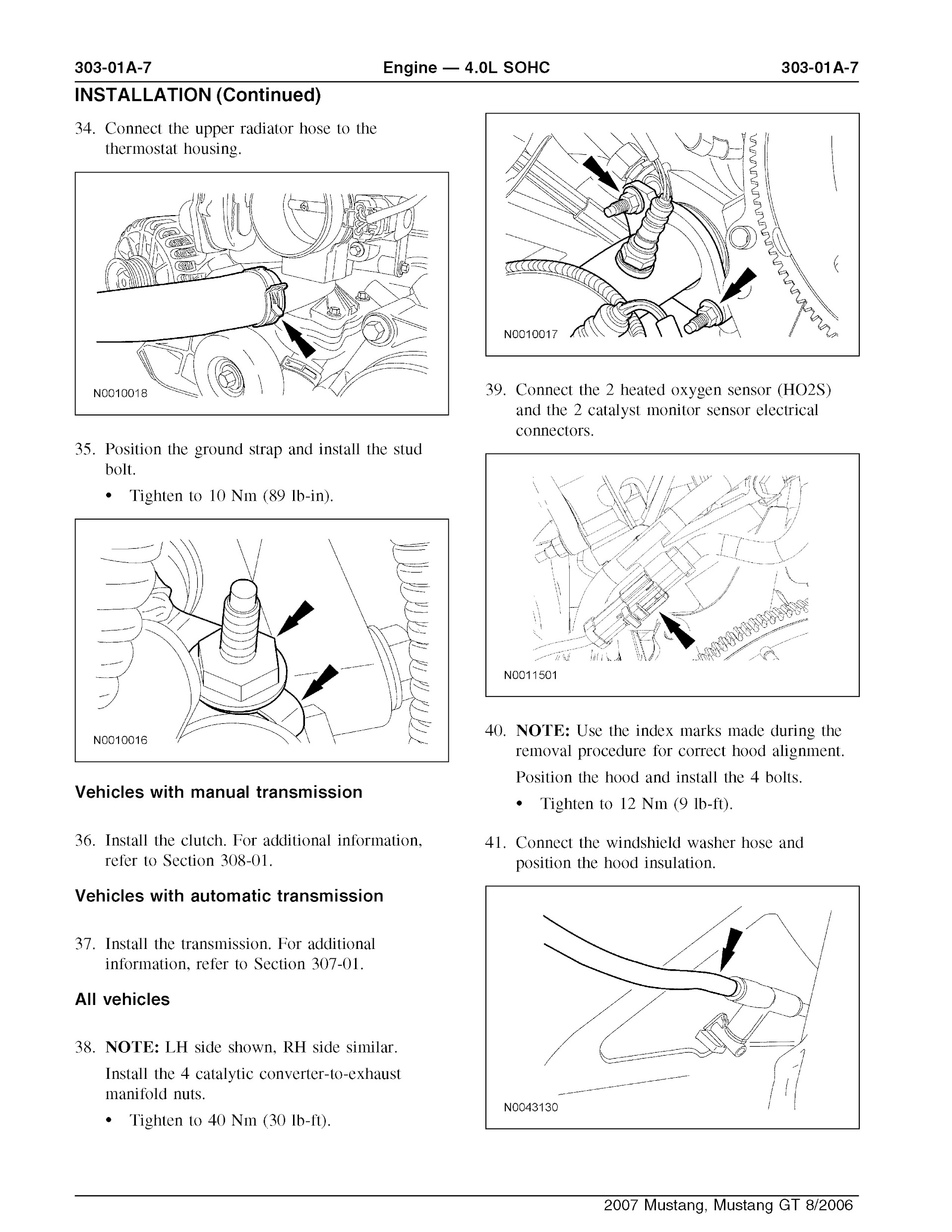 Download 2005-2010 Ford Mustang Service Repair Manual.