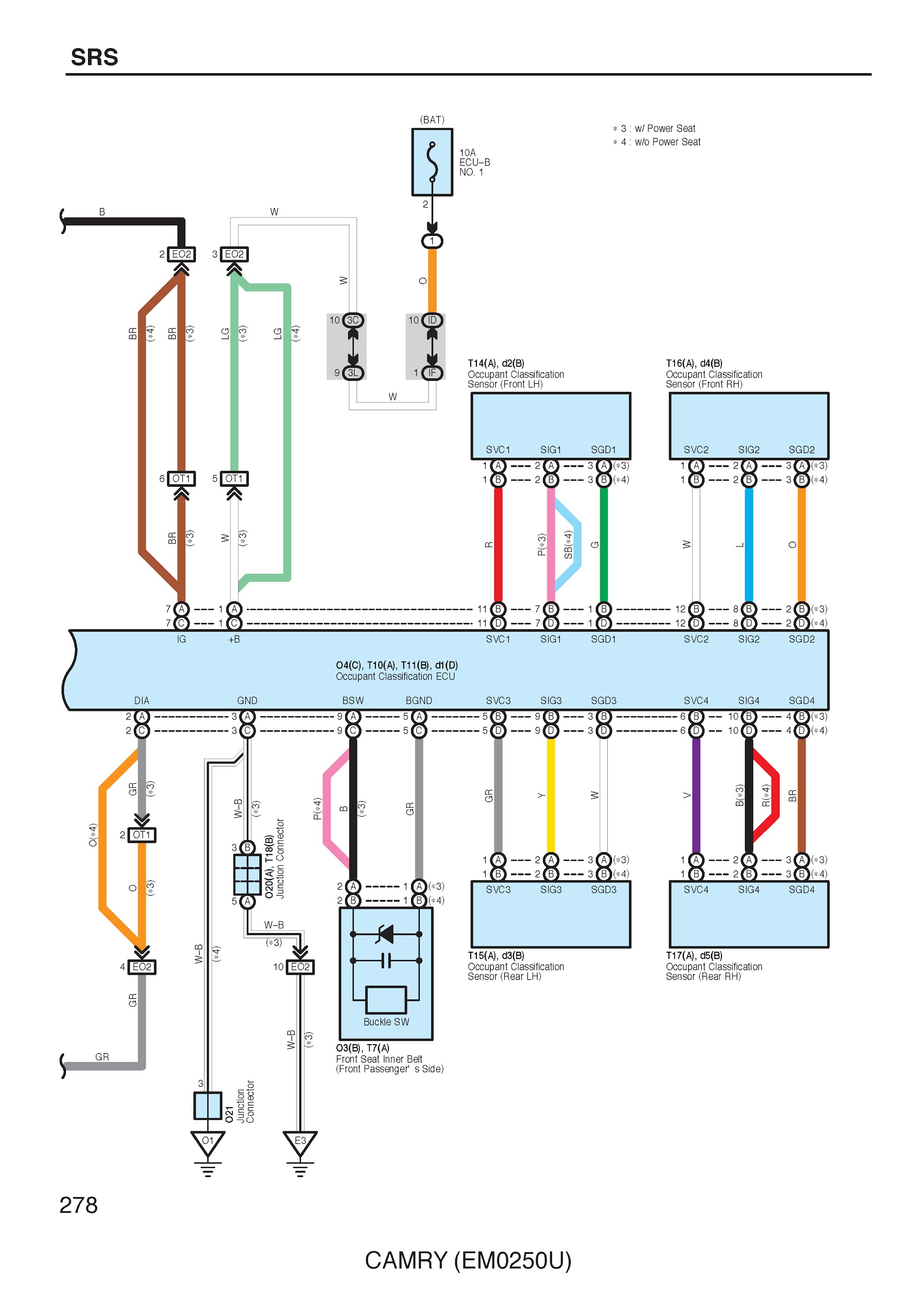 2007-2010 Toyota Camry Repair Manual, wiring diagram