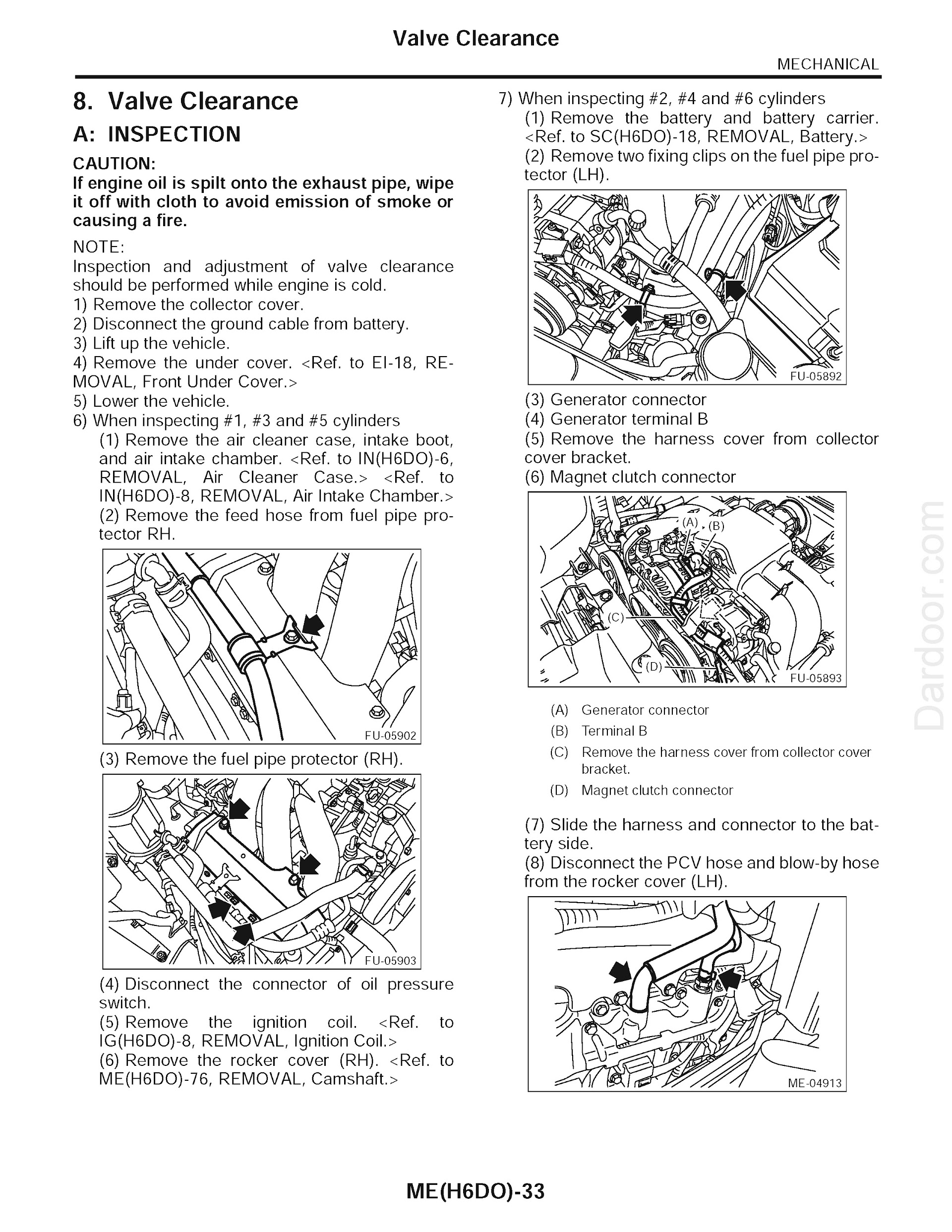 2007 Subaru Tribeca Repair Manual Mechanical