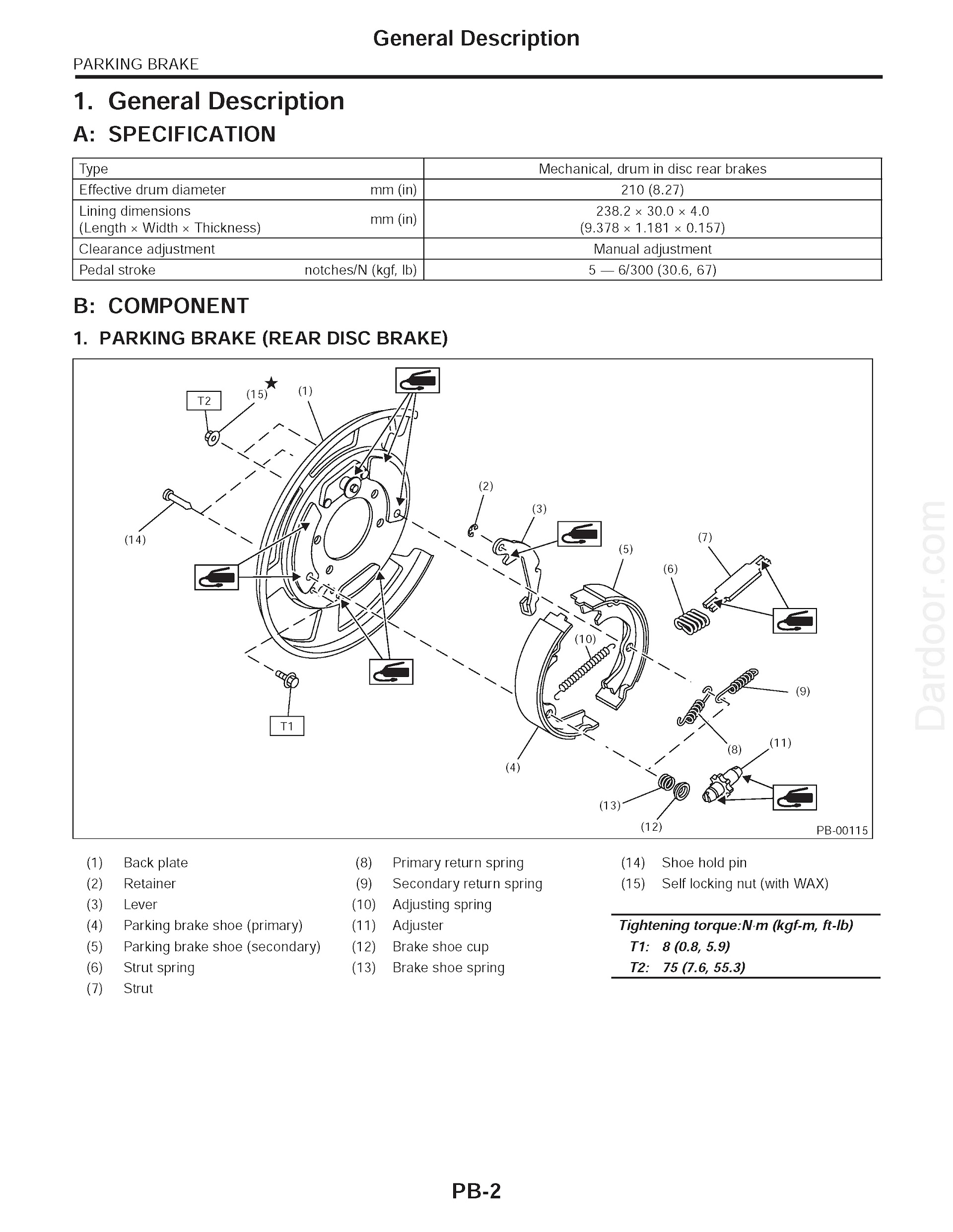 Download 2010 Subaru Tribeca Repair Manual