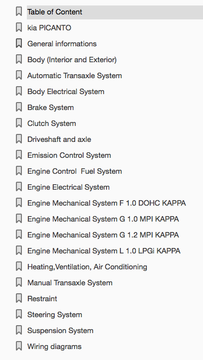 Download 2012-2017 Kia Picanto Repair Manual